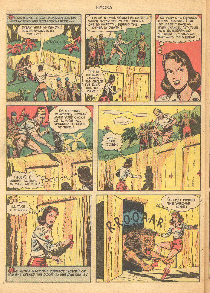 Read online Nyoka the Jungle Girl (1945) comic -  Issue #39 - 38