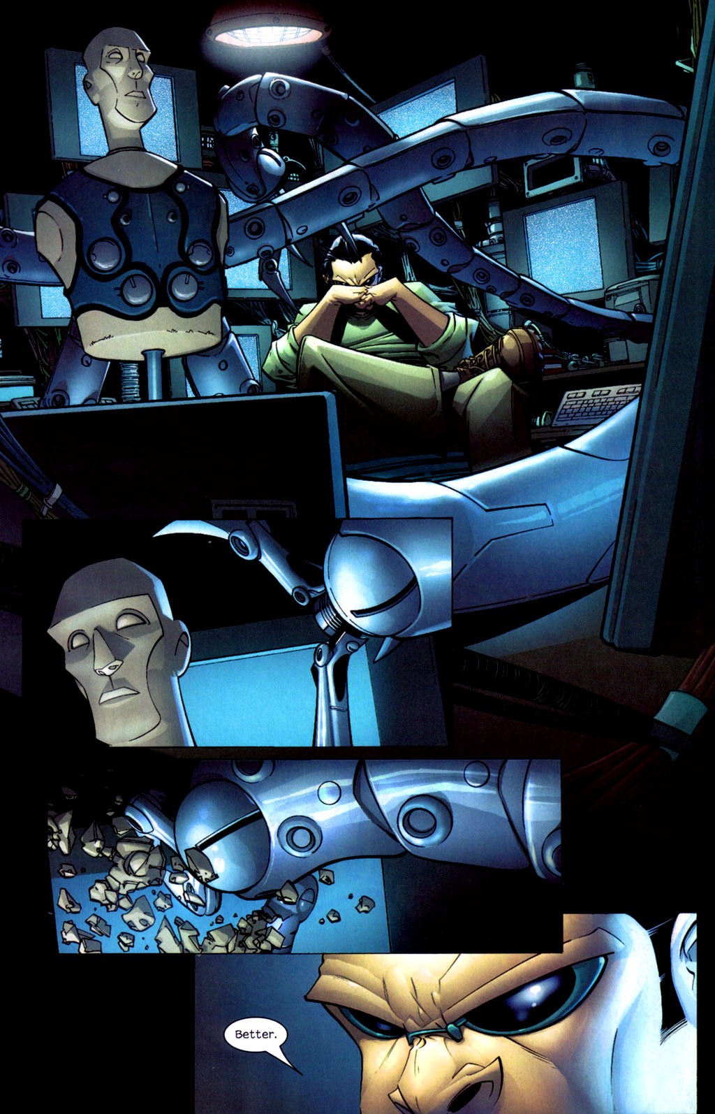 Read online The Spectacular Spider-Man (2003) comic -  Issue #6 - 7