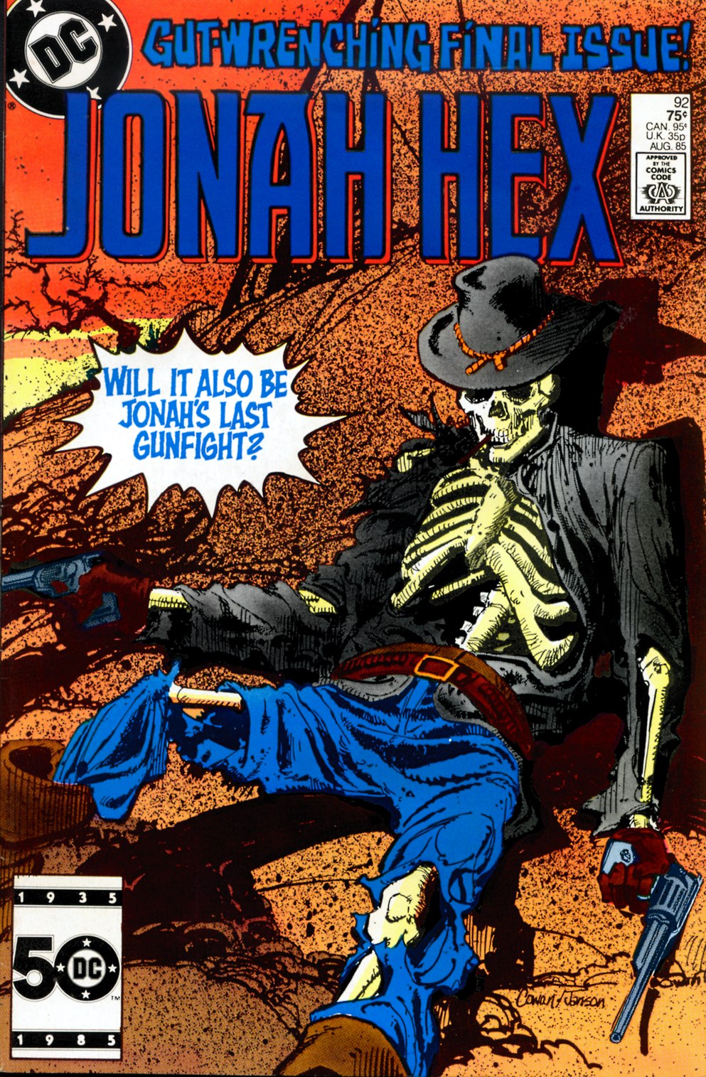 Read online Jonah Hex (1977) comic -  Issue #92 - 1