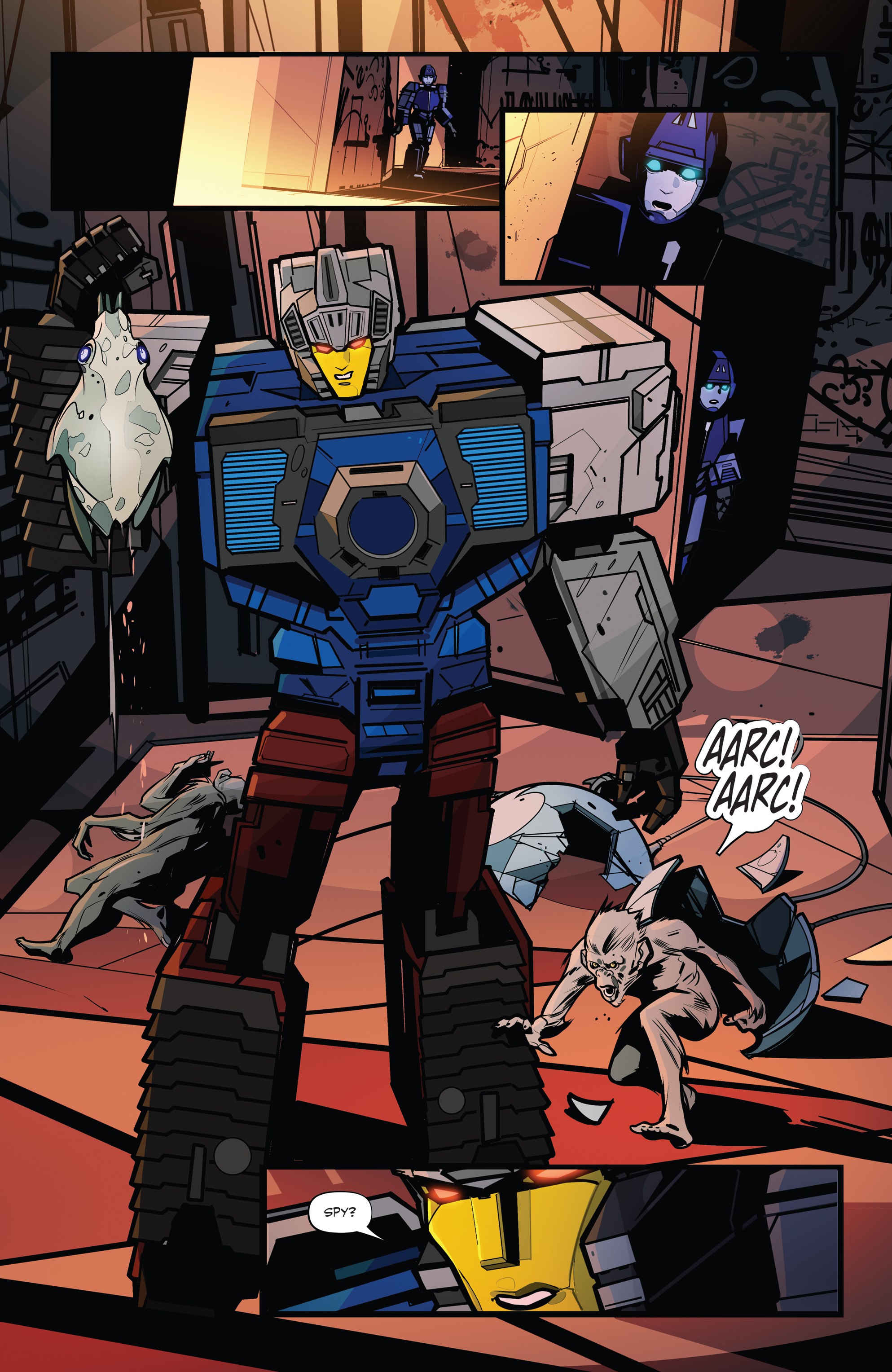 Read online Transformers (2019) comic -  Issue #5 - 20