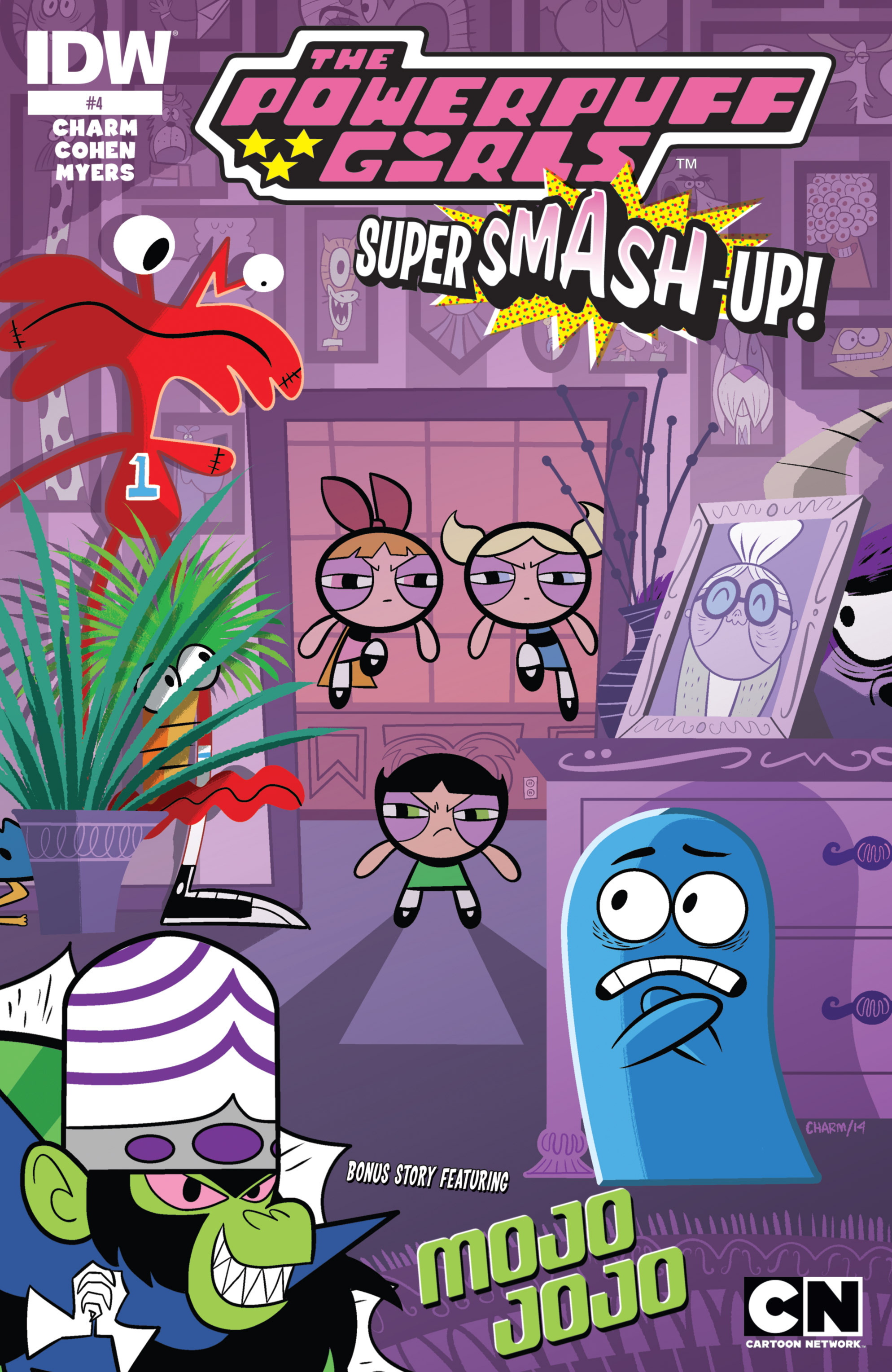 Read online Powerpuff Girls: Super Smash Up! comic -  Issue #4 - 1