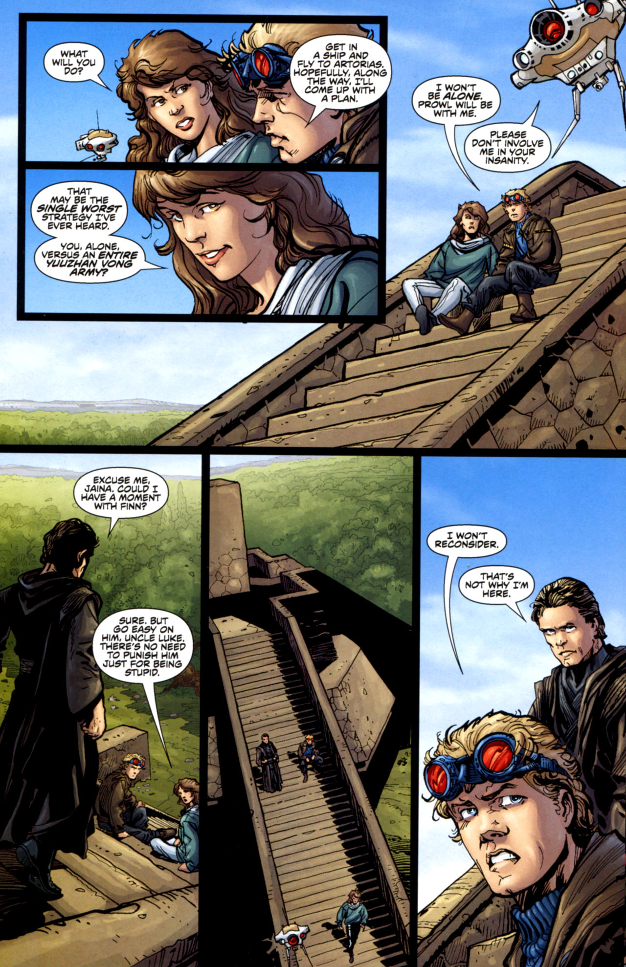 Read online Star Wars: Invasion - Rescues comic -  Issue #1 - 17