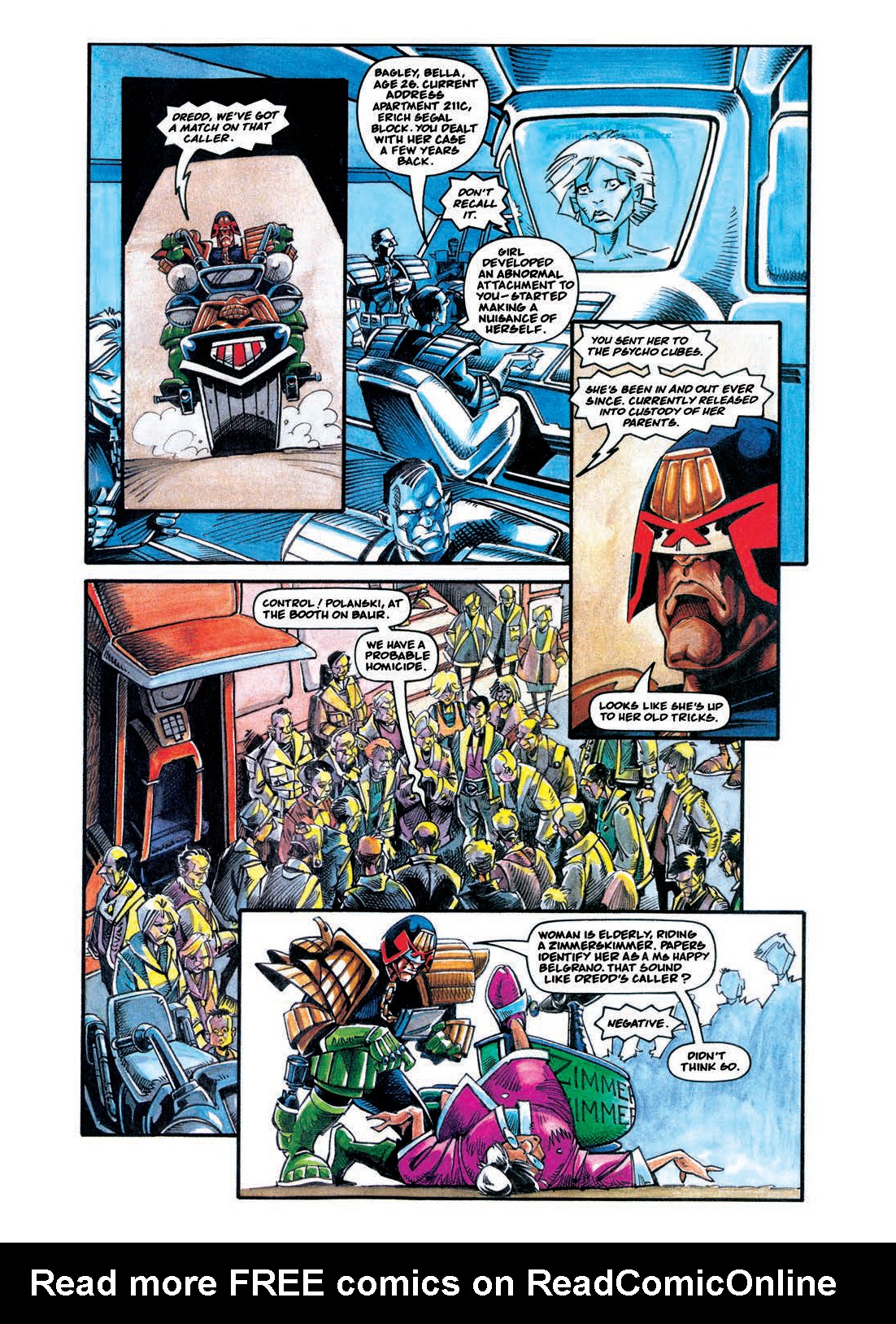 Read online Judge Dredd: The Restricted Files comic -  Issue # TPB 3 - 88