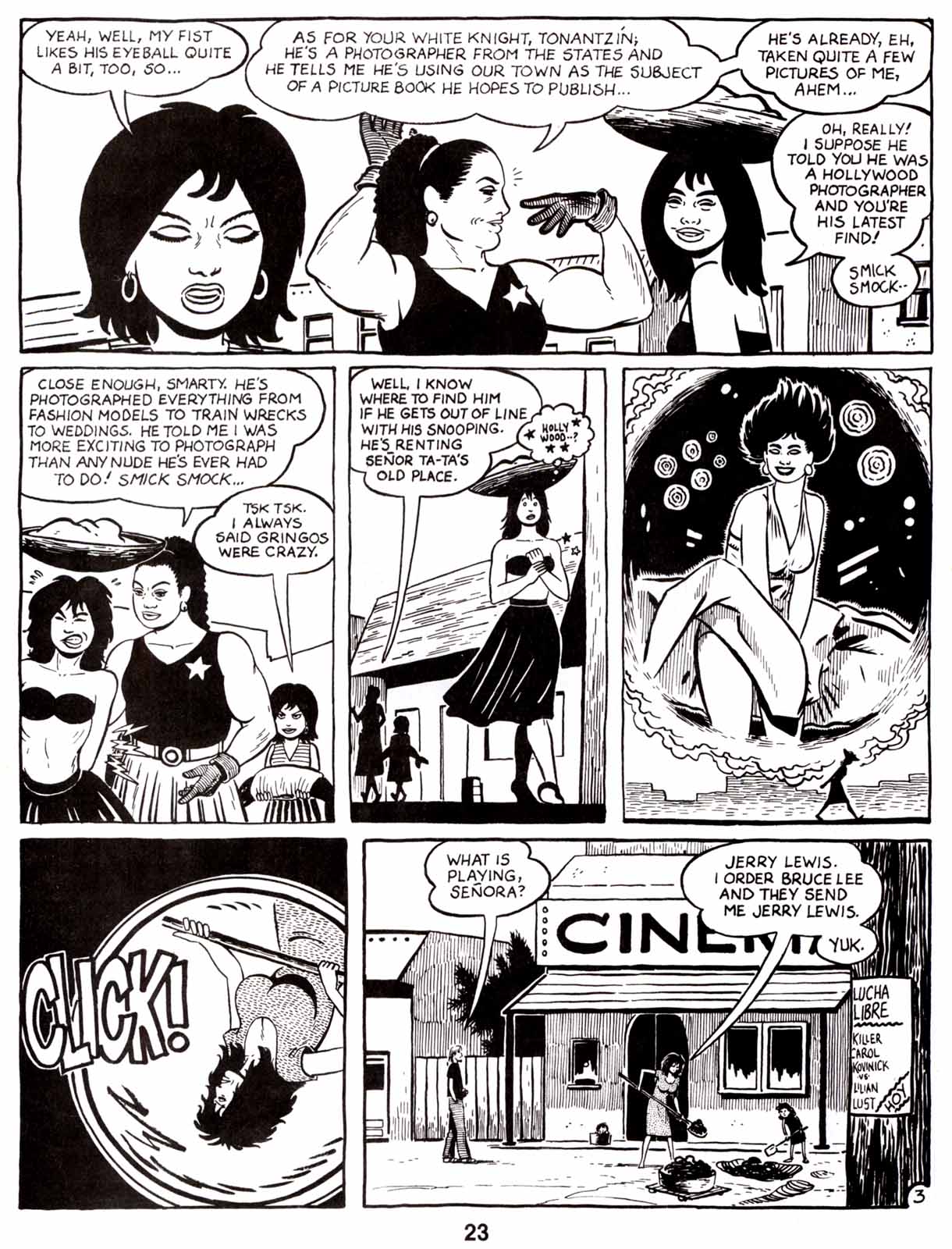 Read online Love and Rockets (1982) comic -  Issue #13 - 33
