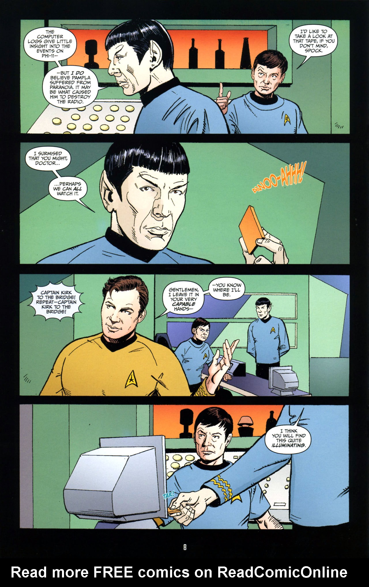 Read online Star Trek: Year Four comic -  Issue #3 - 10