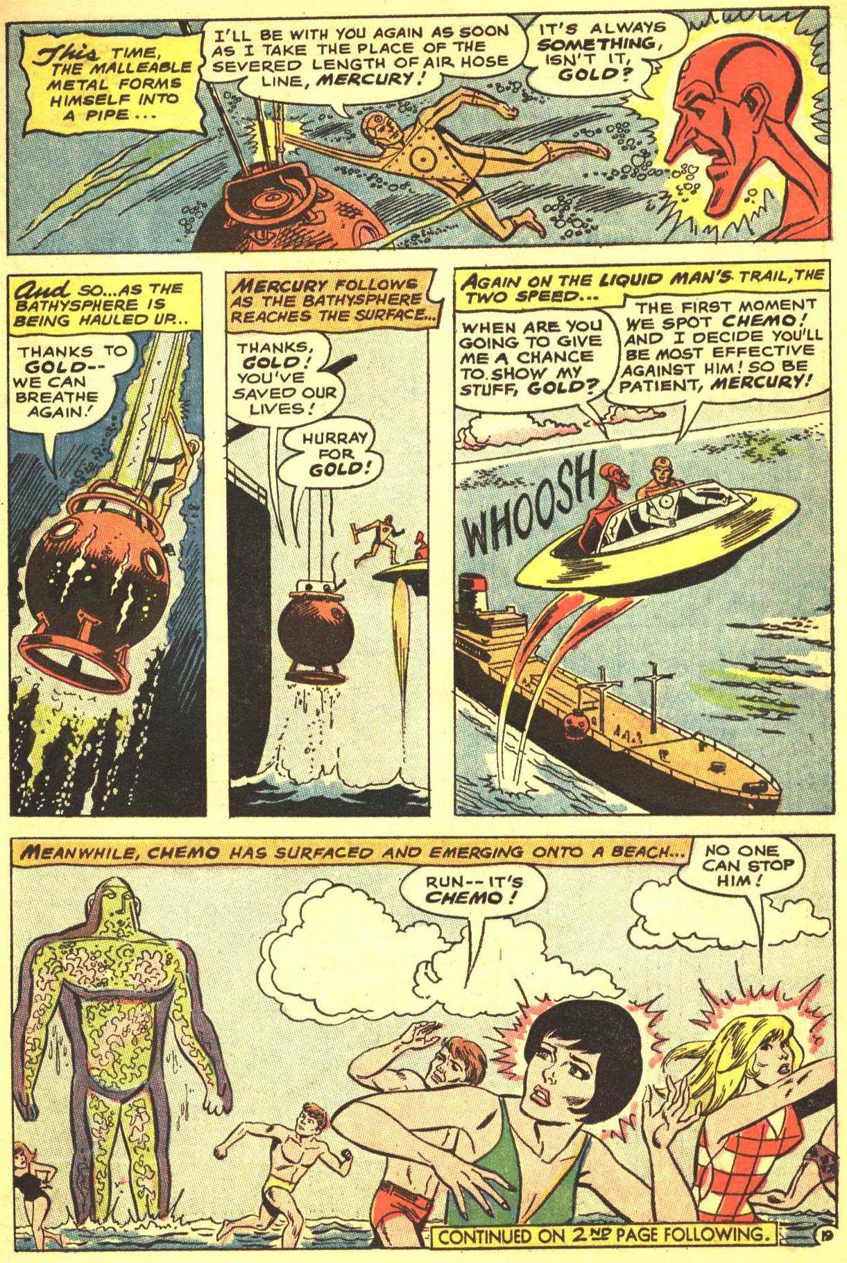 Read online Metal Men (1963) comic -  Issue #25 - 27