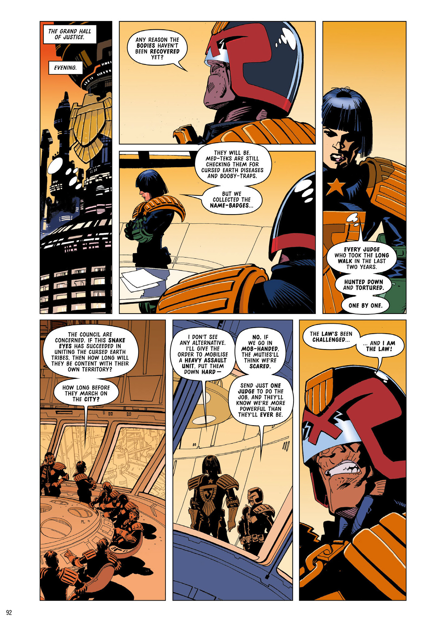Read online Judge Dredd: The Complete Case Files comic -  Issue # TPB 33 (Part 1) - 94