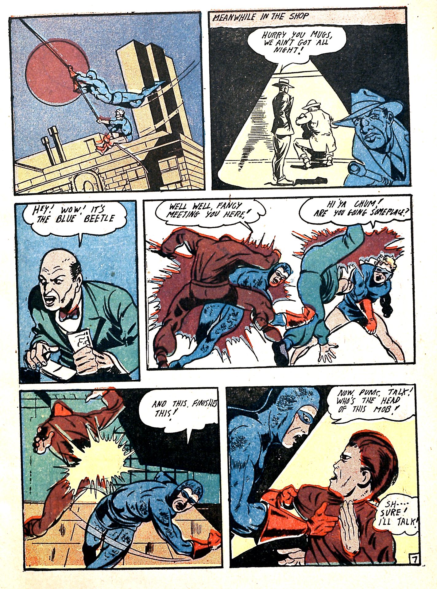 Read online The Blue Beetle comic -  Issue #18 - 25