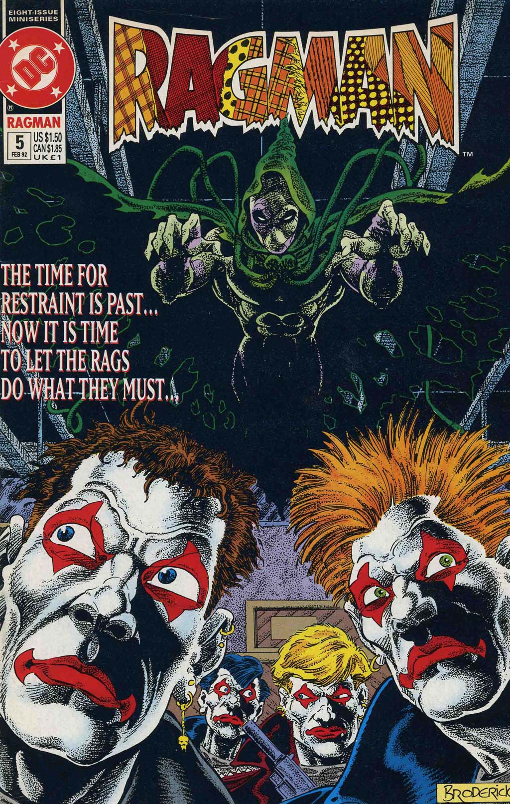 Read online Ragman (1991) comic -  Issue #5 - 1