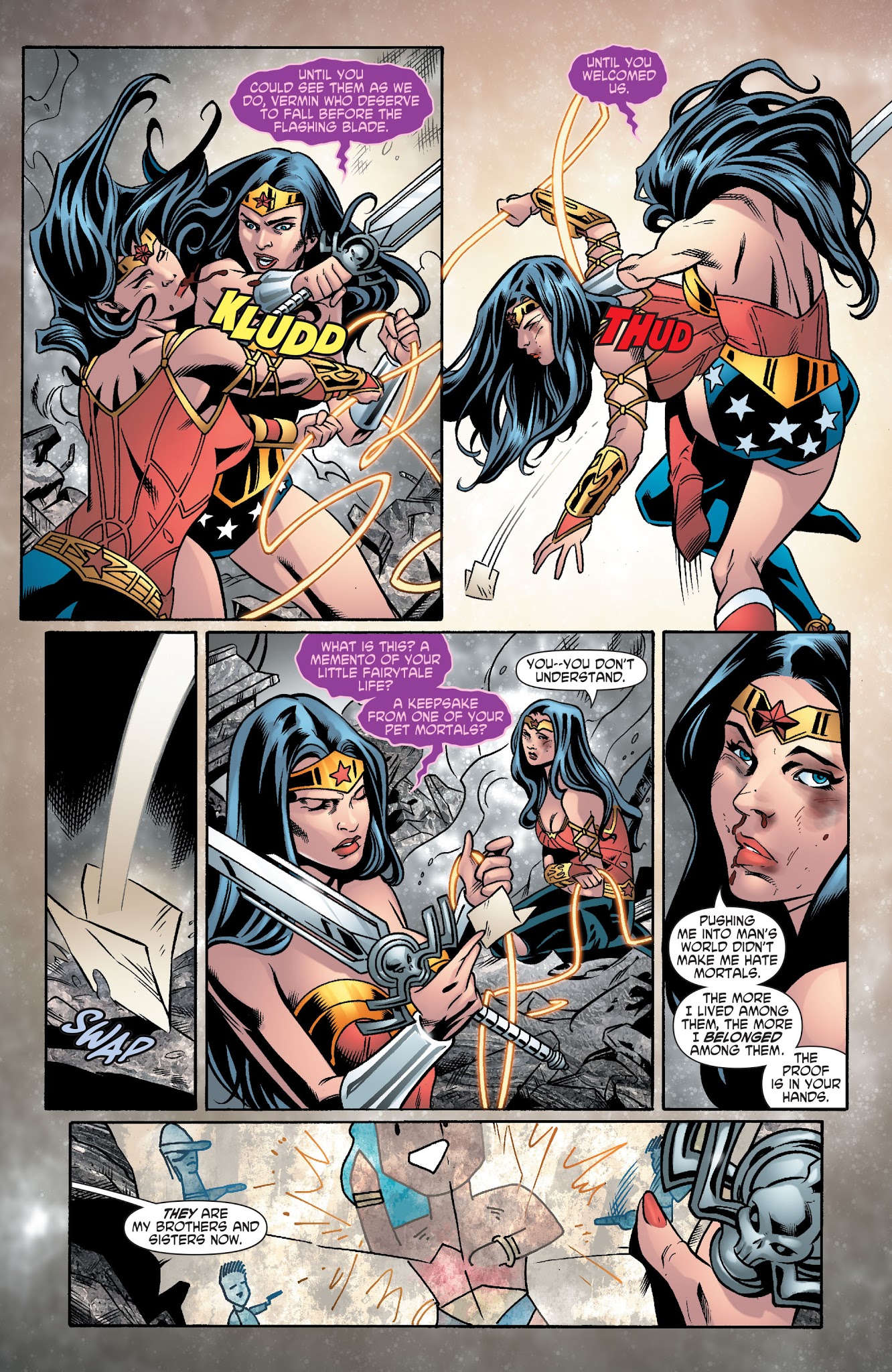 Read online Wonder Woman: Odyssey comic -  Issue # TPB 2 - 153