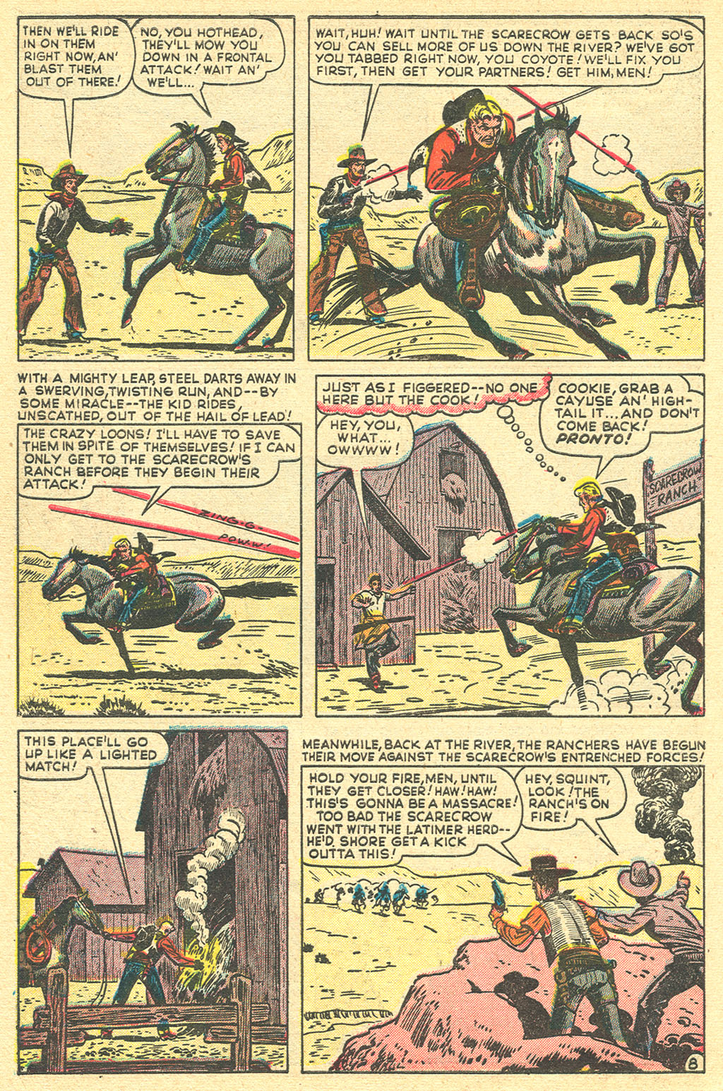 Read online Kid Colt Outlaw comic -  Issue #5 - 10