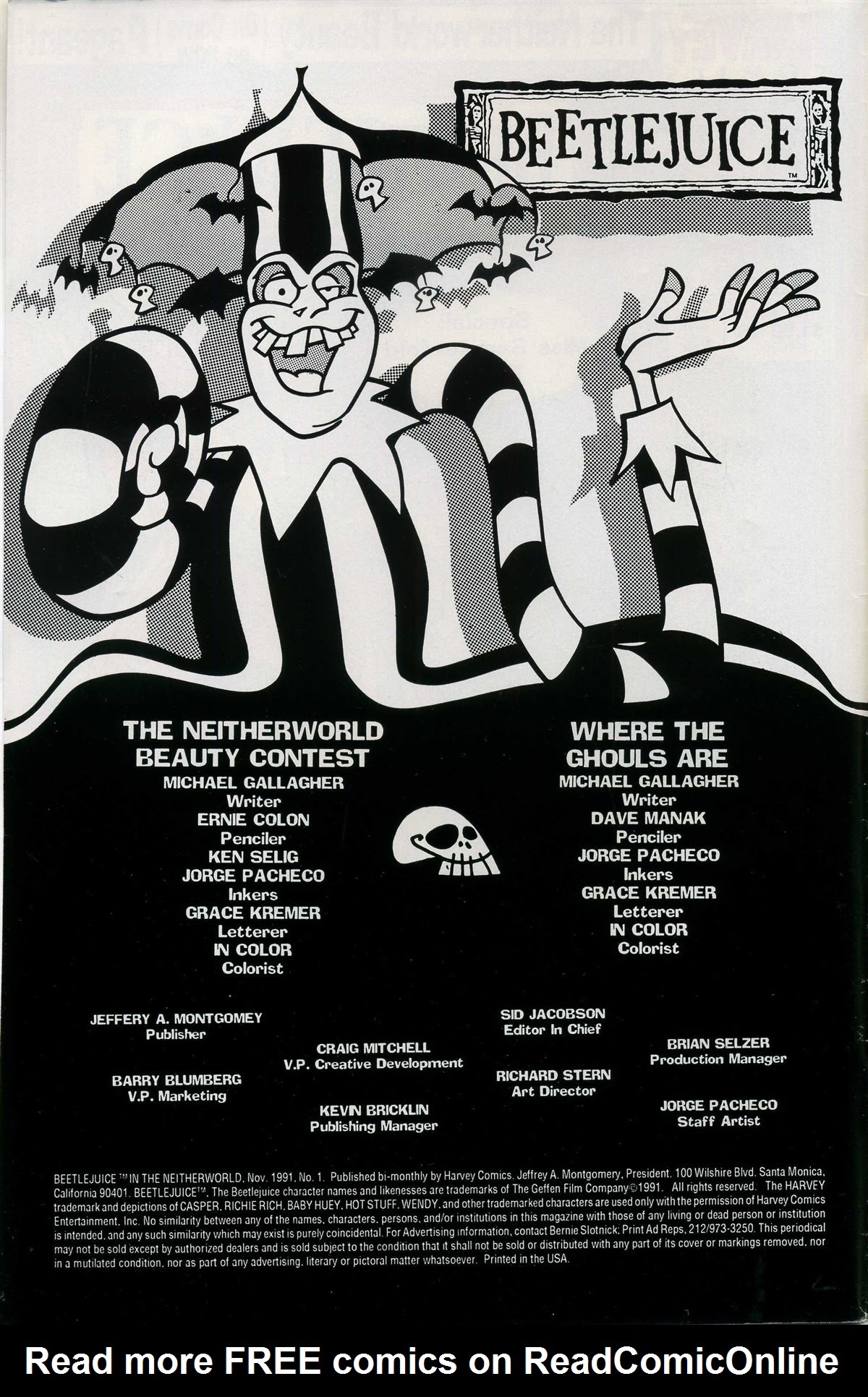 Read online Beetlejuice In The Neitherworld comic -  Issue # Full - 2