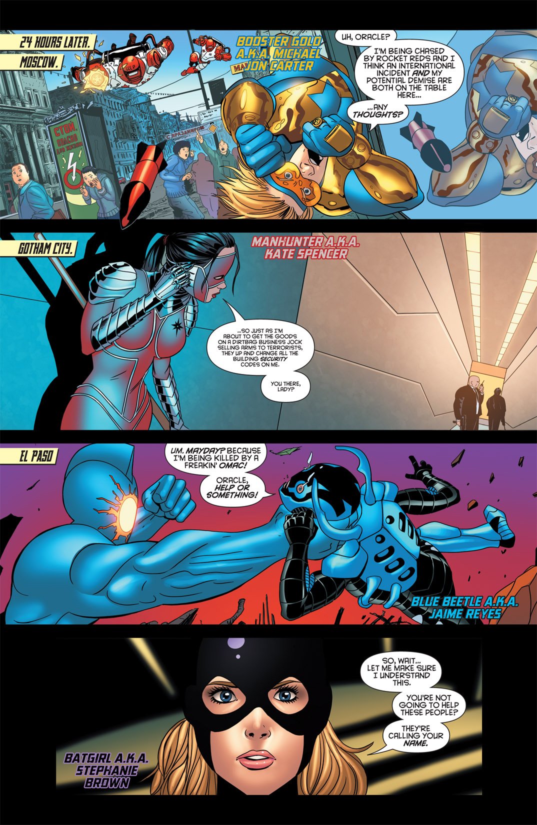 Read online Birds of Prey (2010) comic -  Issue #10 - 17