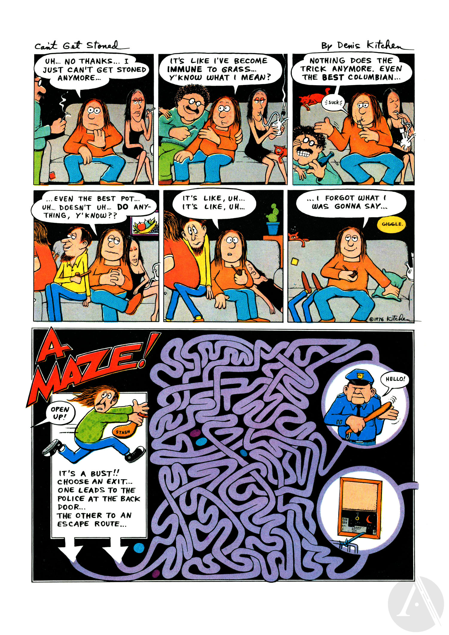 Read online Dope Comix comic -  Issue #1 - 36