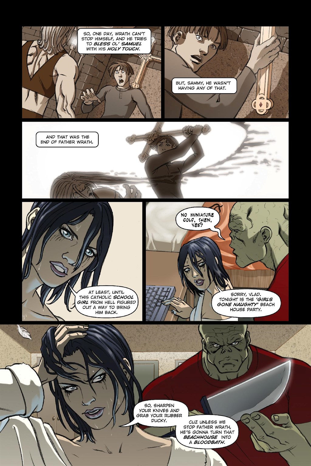 Read online Hack/Slash Deluxe comic -  Issue # TPB 1 (Part 1) - 72