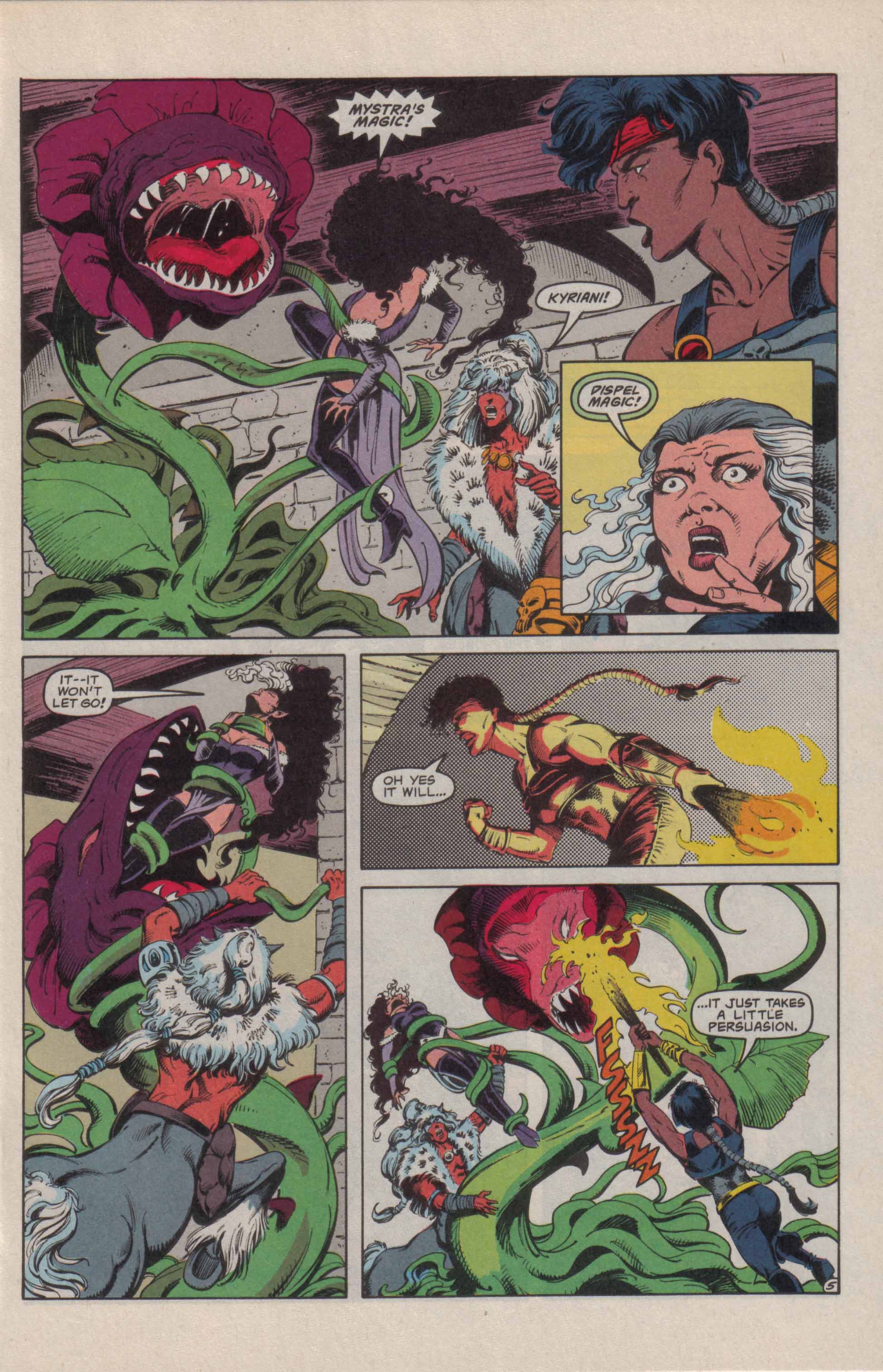Read online Advanced Dungeons & Dragons comic -  Issue #19 - 6