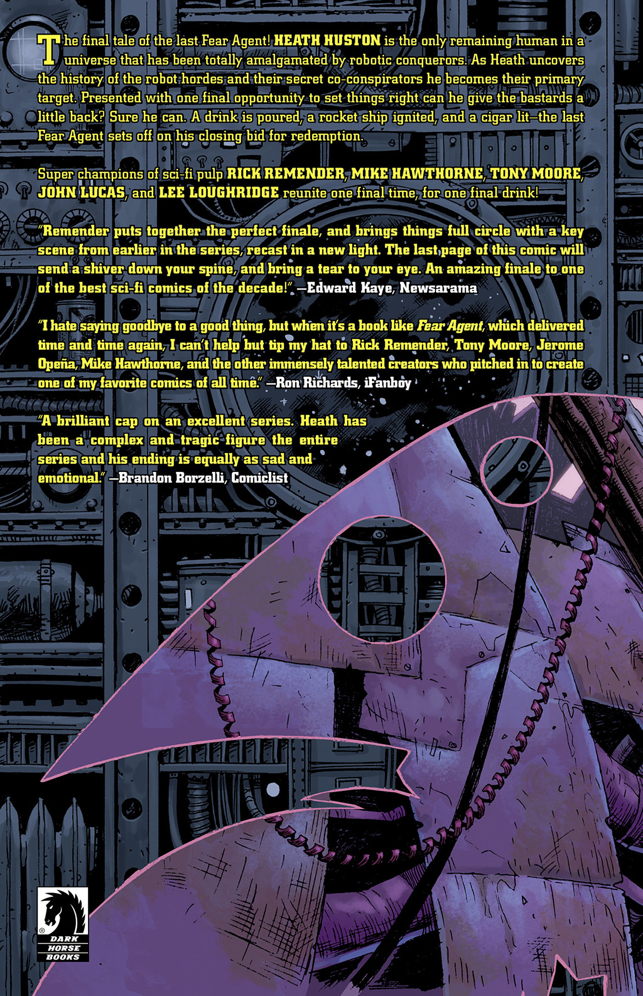 Read online Fear Agent comic -  Issue # TPB 6 - 139