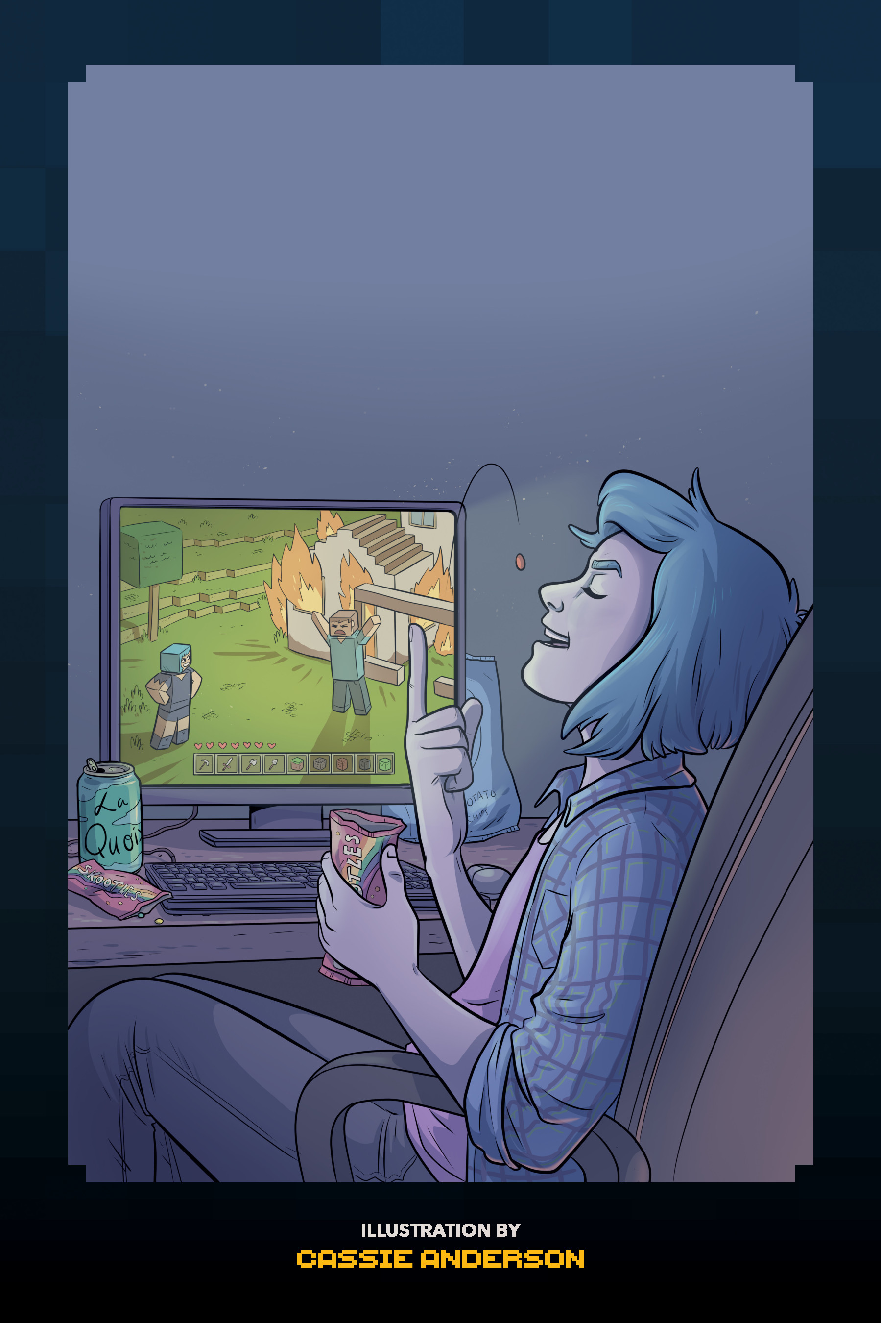 Read online Minecraft: Stories From the Overworld comic -  Issue # TPB - 9