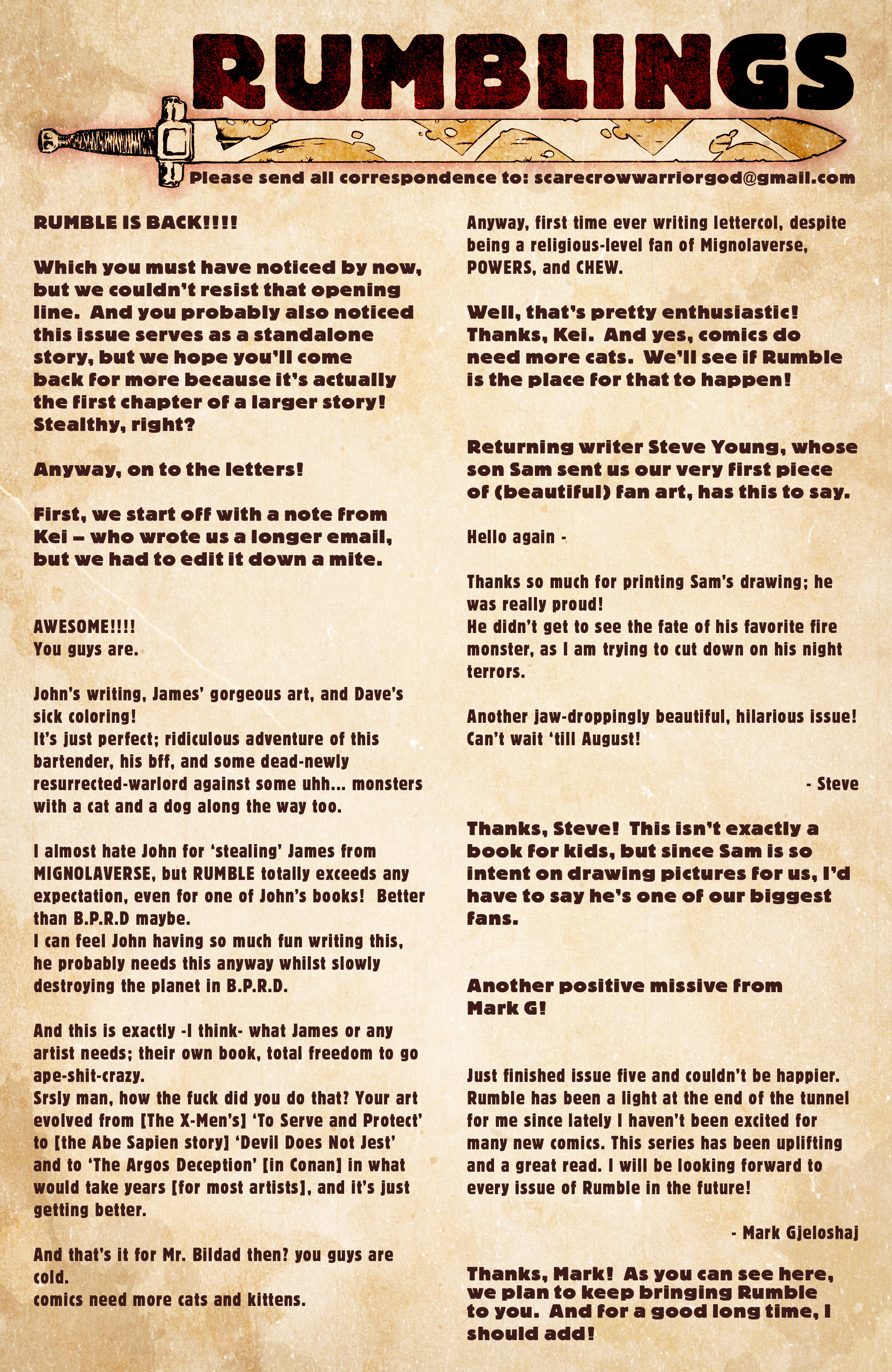 Read online Rumble comic -  Issue #6 - 26