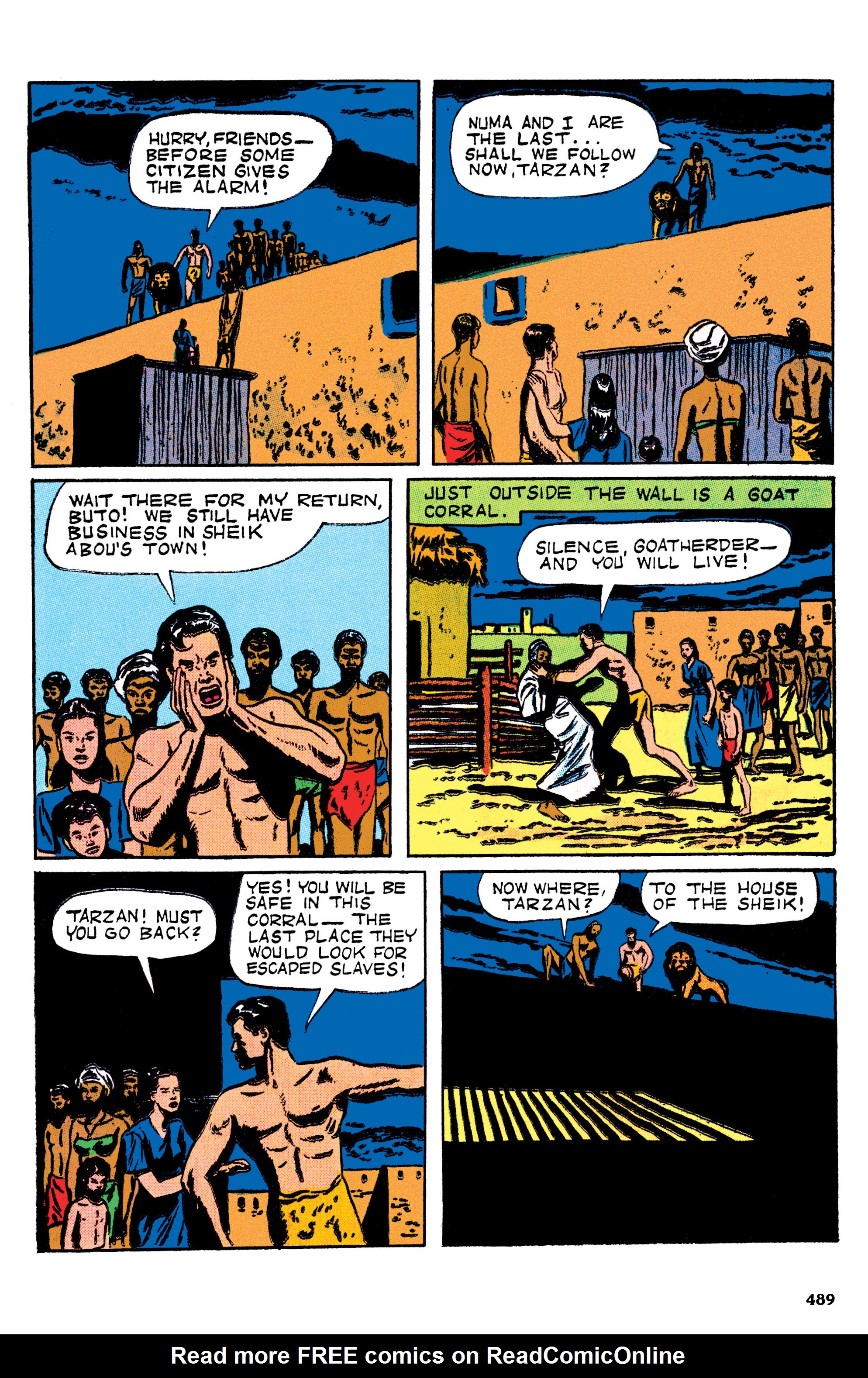 Read online Edgar Rice Burroughs Tarzan: The Jesse Marsh Years Omnibus comic -  Issue # TPB (Part 5) - 91