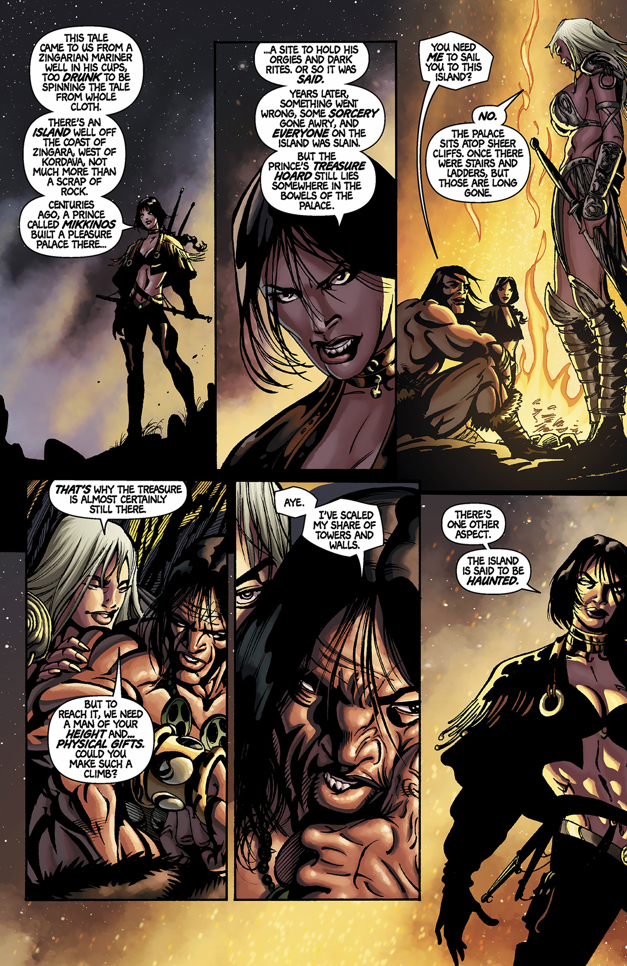 Read online Conan: Island of No Return comic -  Issue #1 - 14