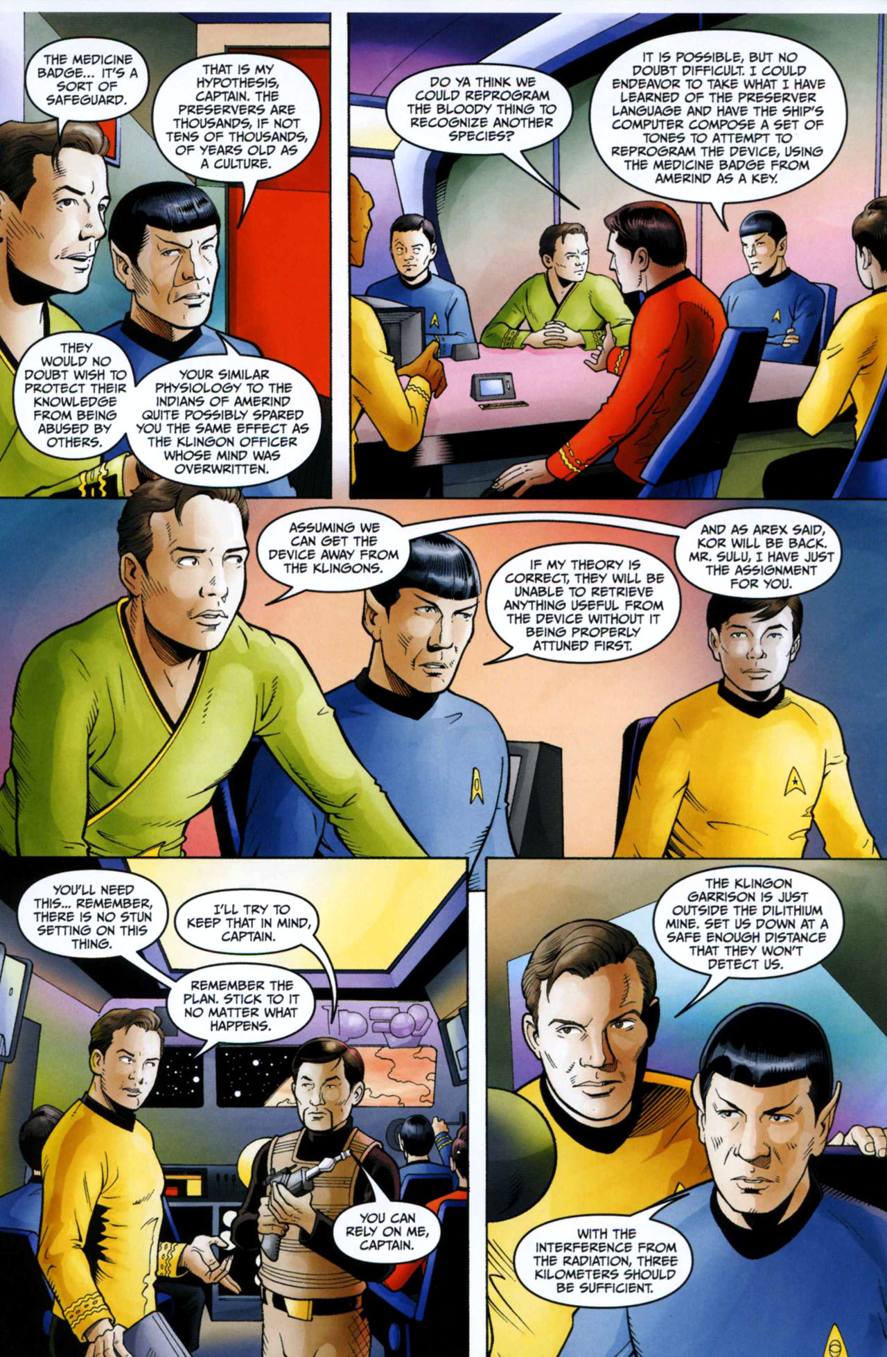 Read online Star Trek Year Four: The Enterprise Experiment comic -  Issue #4 - 18