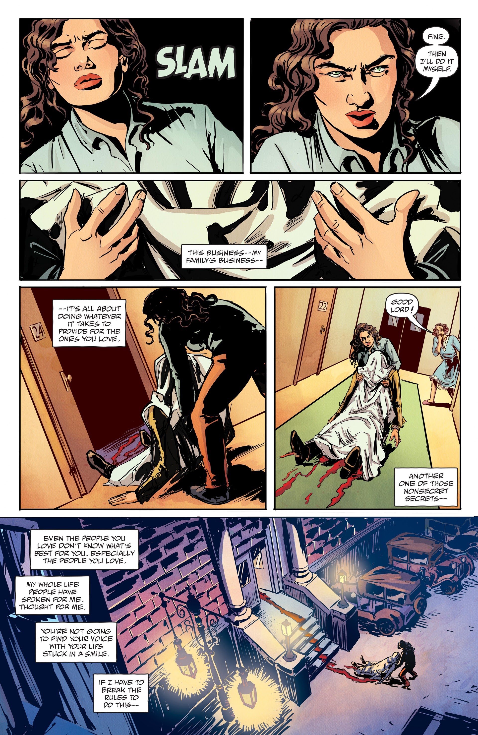 Read online Mafiosa comic -  Issue # TPB - 98