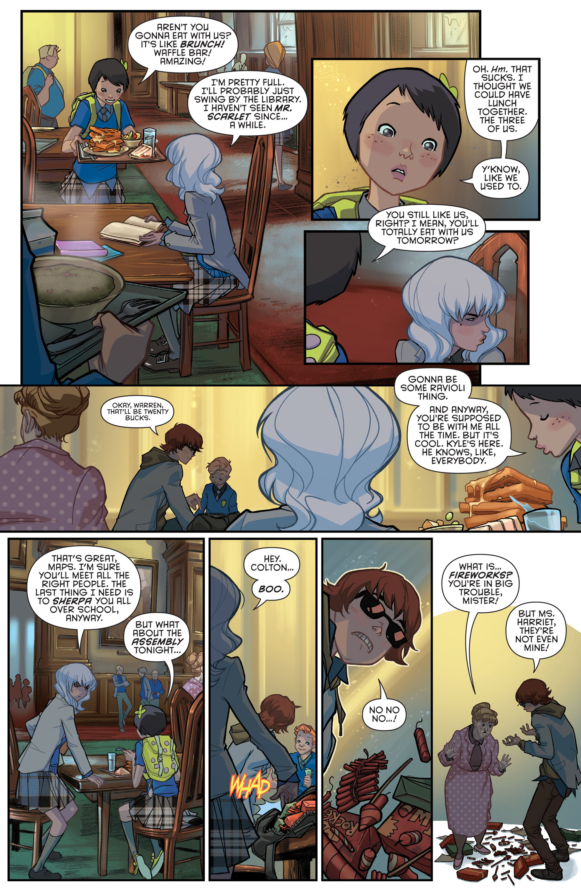 Read online Gotham Academy comic -  Issue # _TPB 1 - 14