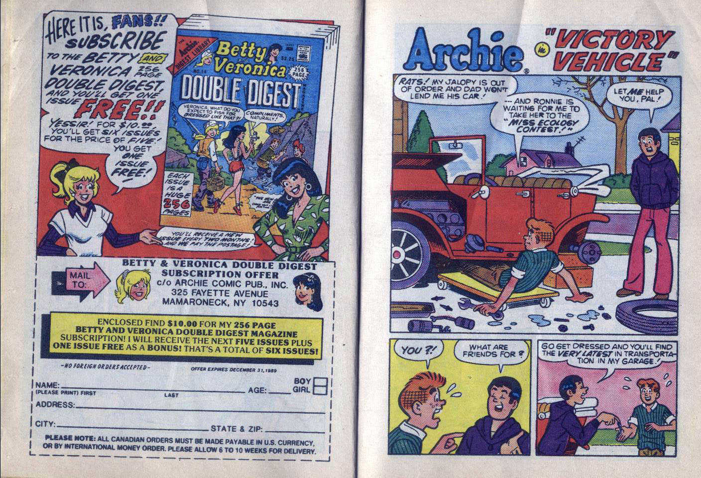 Read online Archie...Archie Andrews, Where Are You? Digest Magazine comic -  Issue #63 - 7