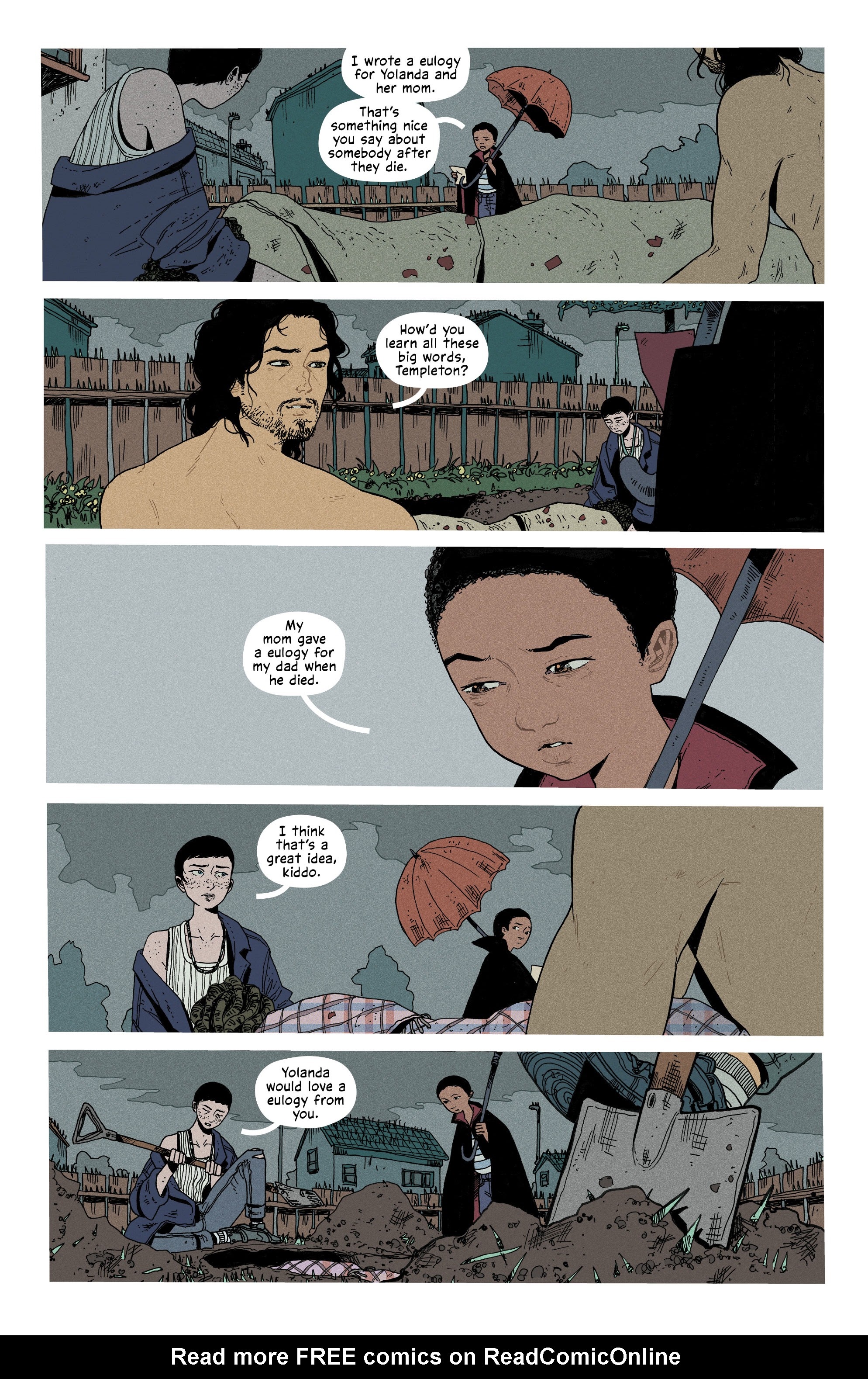 Read online Joe Hill's Rain comic -  Issue #5 - 5