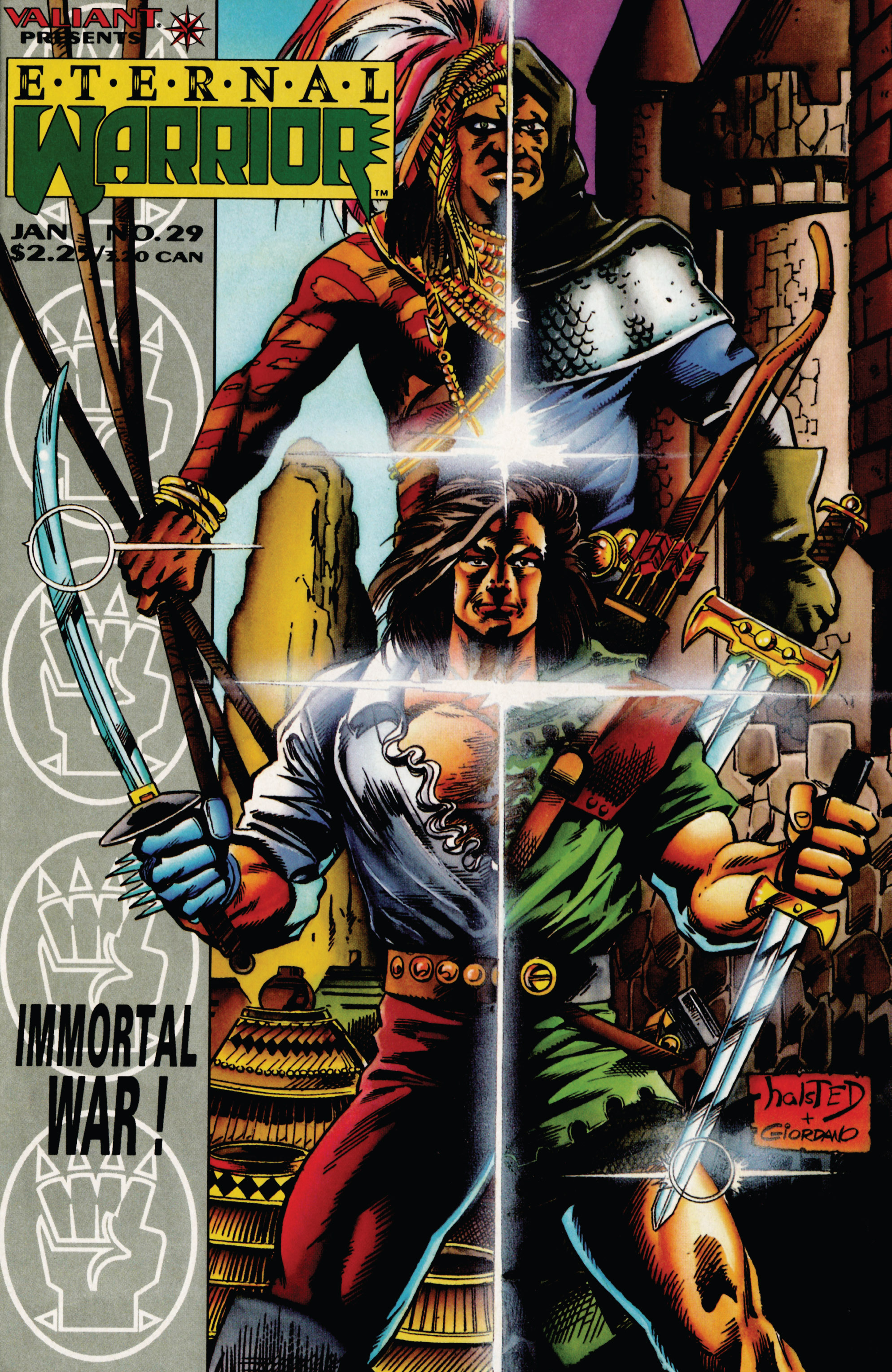 Read online Eternal Warrior (1992) comic -  Issue #29 - 1