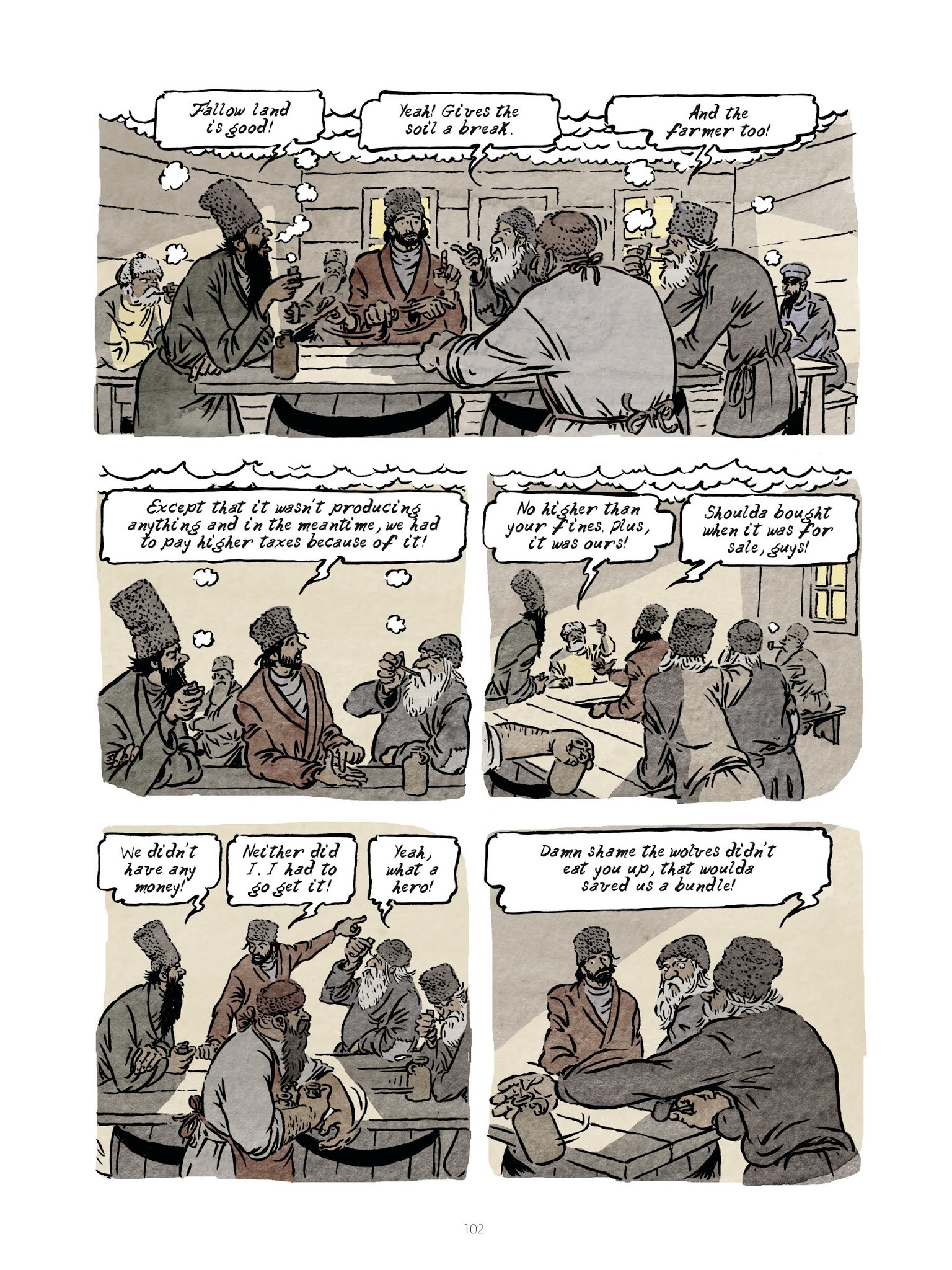 Read online How Much Land Does A Man Need? comic -  Issue # TPB - 97