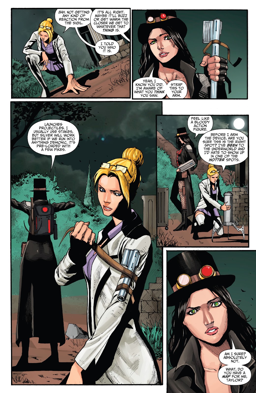 Van Helsing: Return of the League of Monsters issue 2 - Page 5