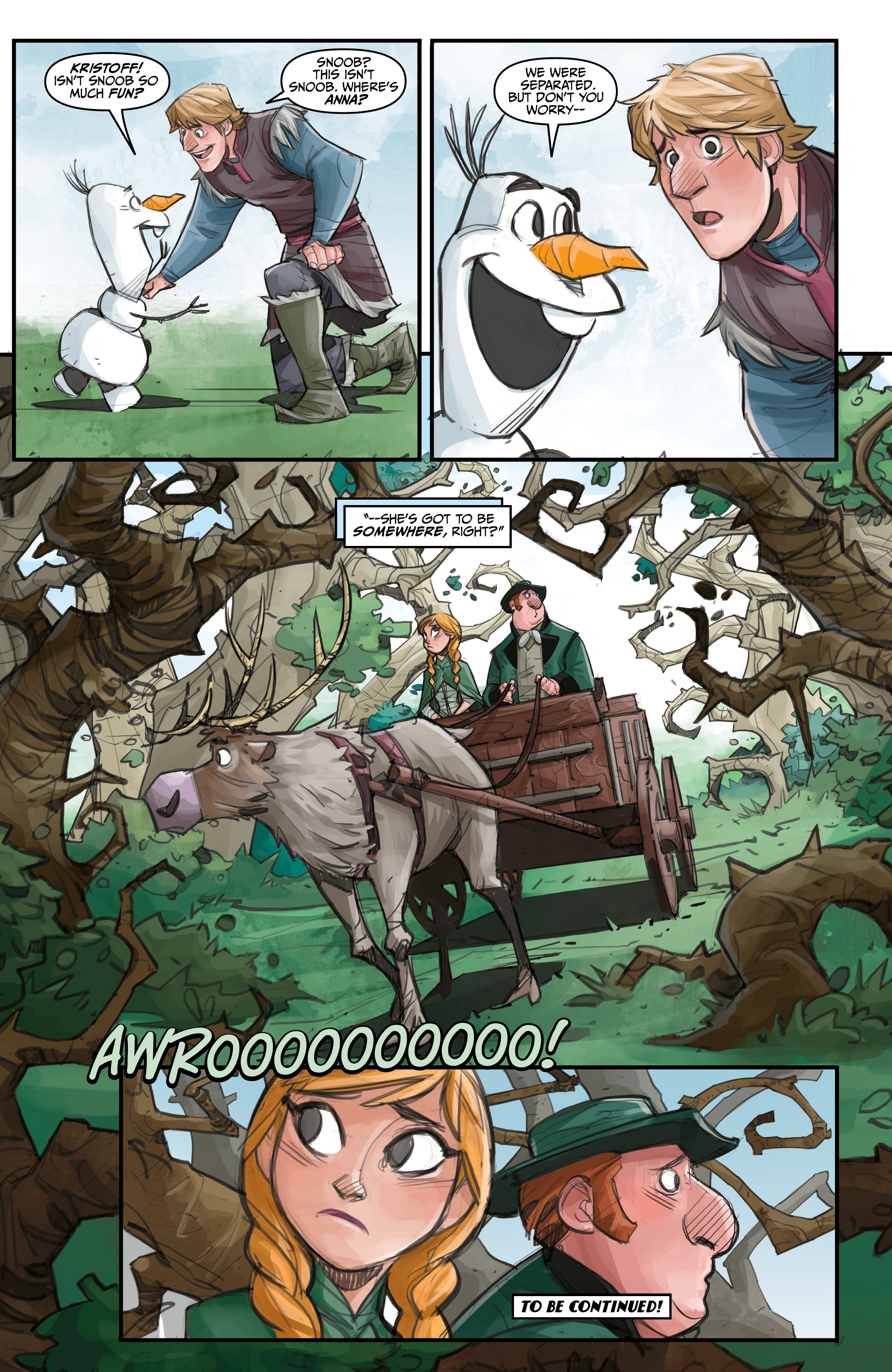 Read online Disney Frozen: Reunion Road comic -  Issue #2 - 22