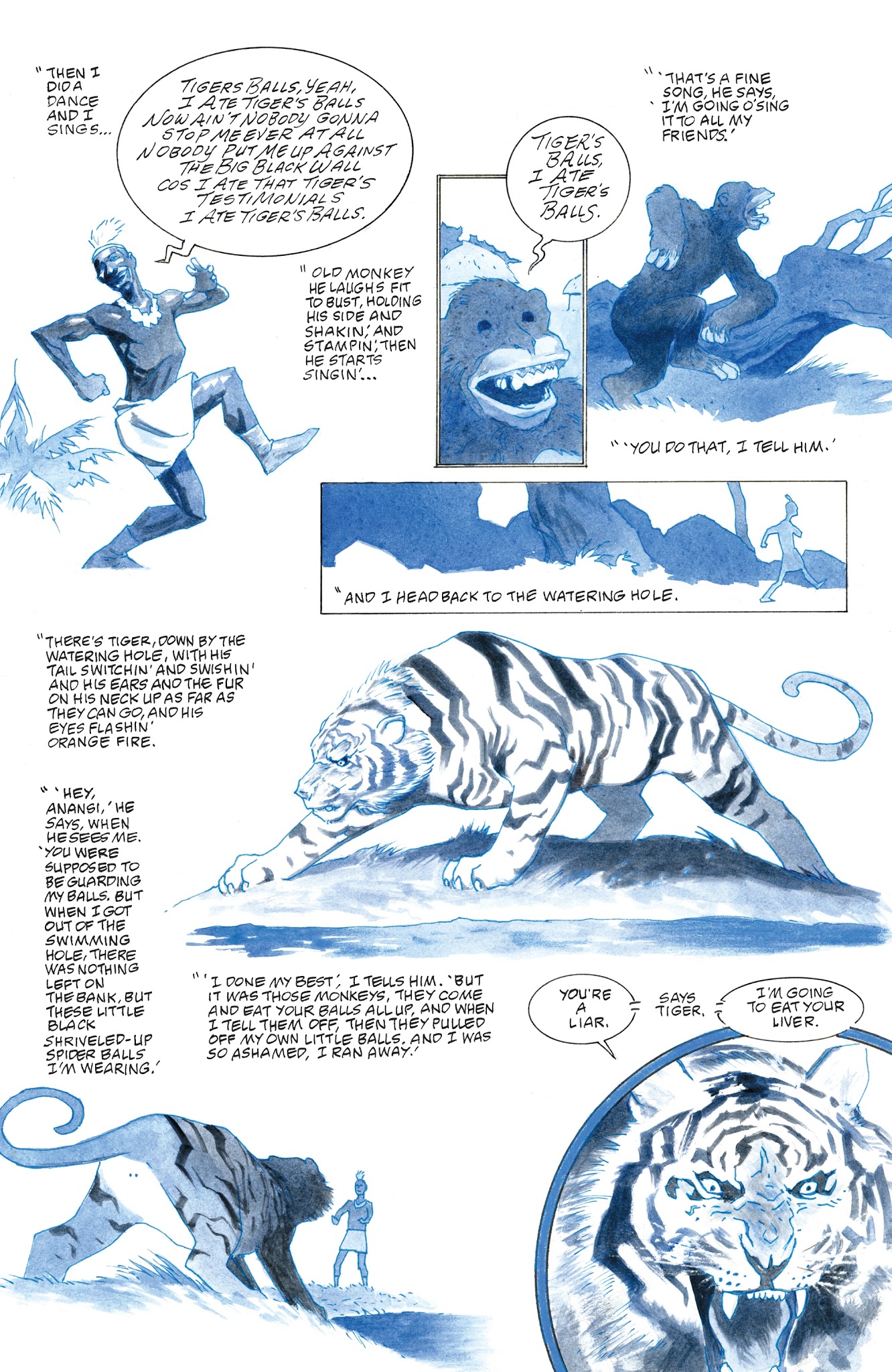 Read online American Gods: Shadows comic -  Issue #6 - 12