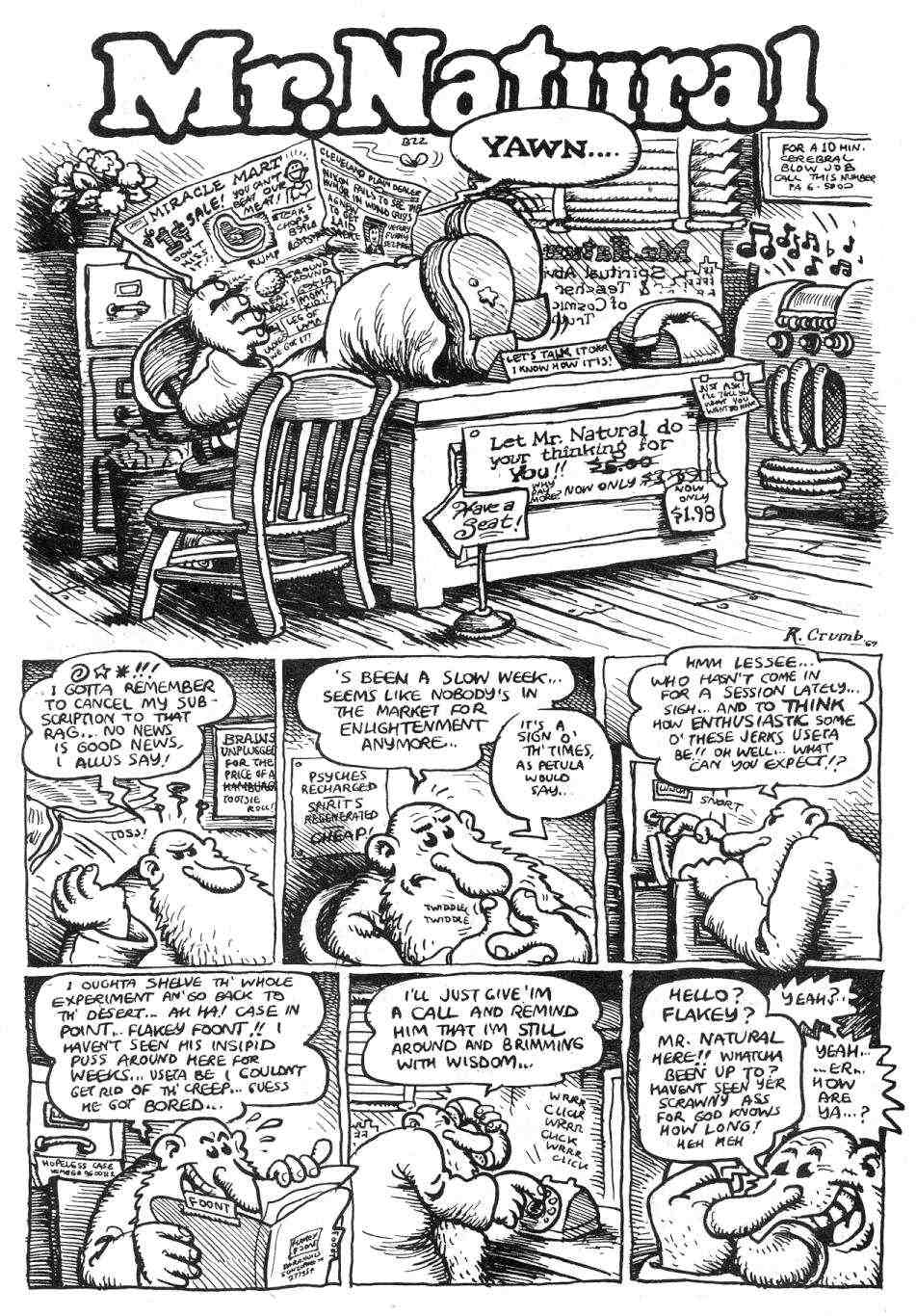 Read online Zap Comix comic -  Issue #5 - 17