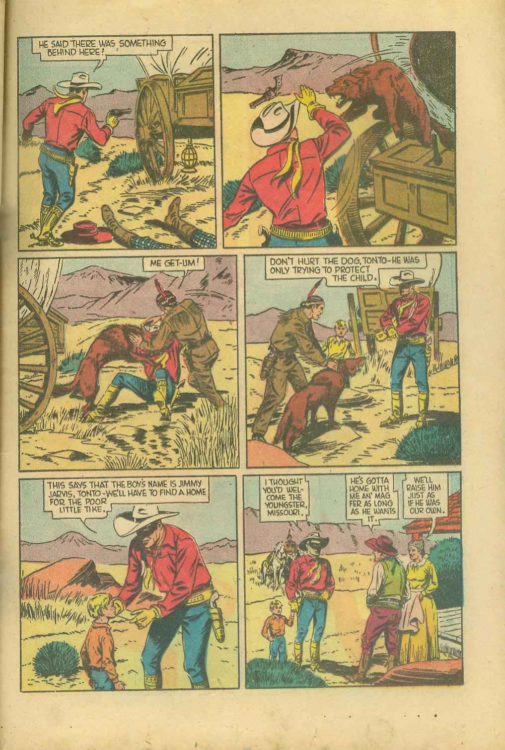 Read online The Lone Ranger (1948) comic -  Issue #26 - 33