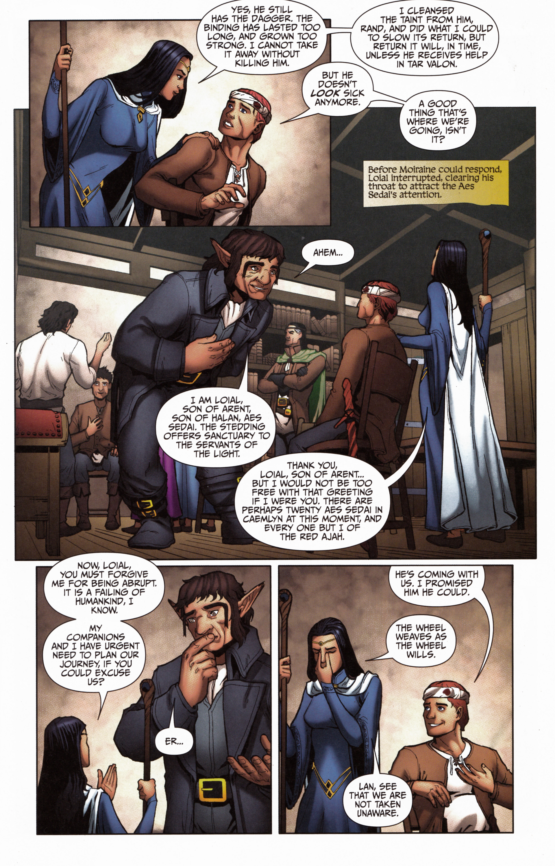 Read online Robert Jordan's Wheel of Time: The Eye of the World comic -  Issue #29 - 19
