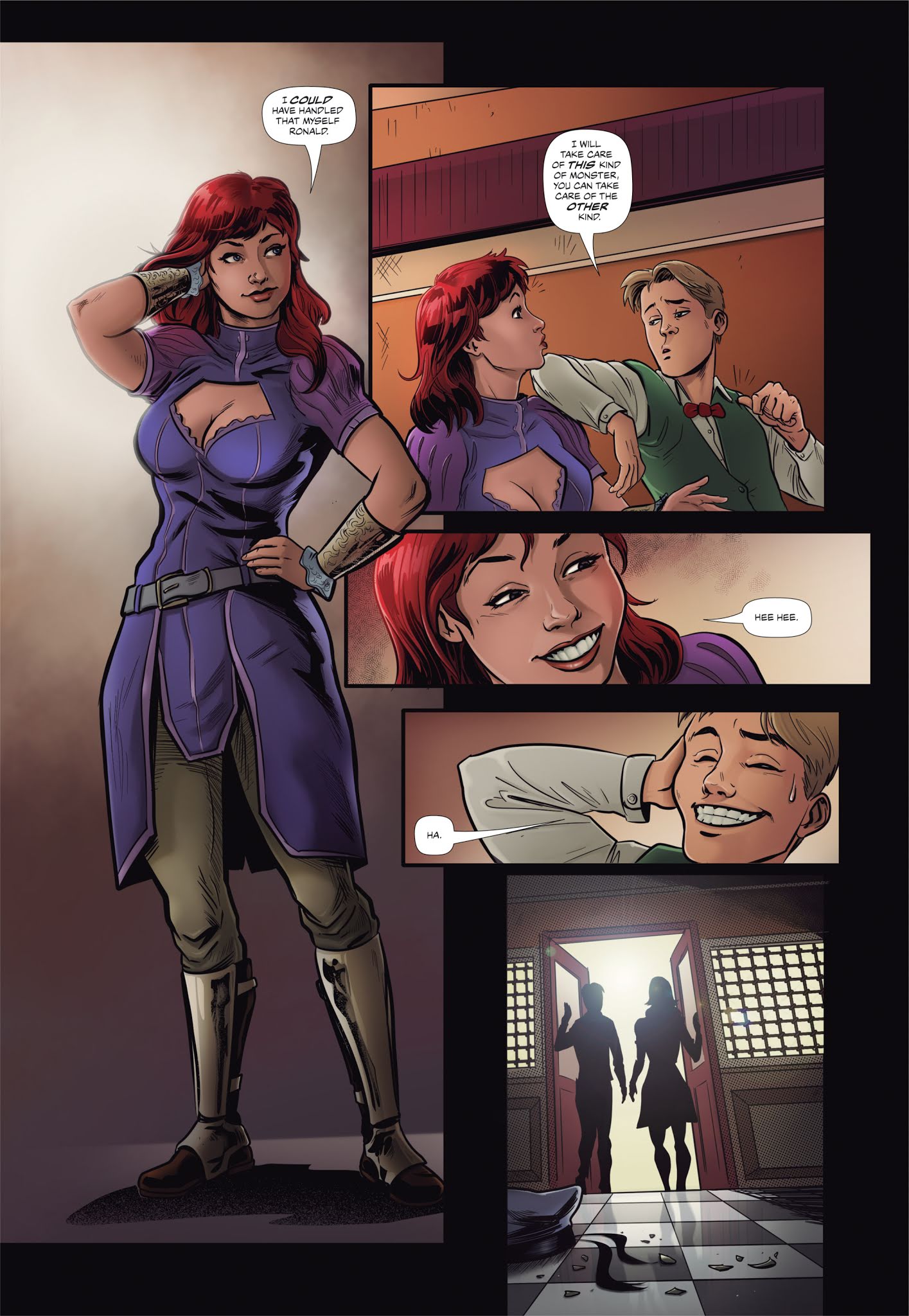 Read online Betty 'The Slayer' Mitchell comic -  Issue #2 - 7