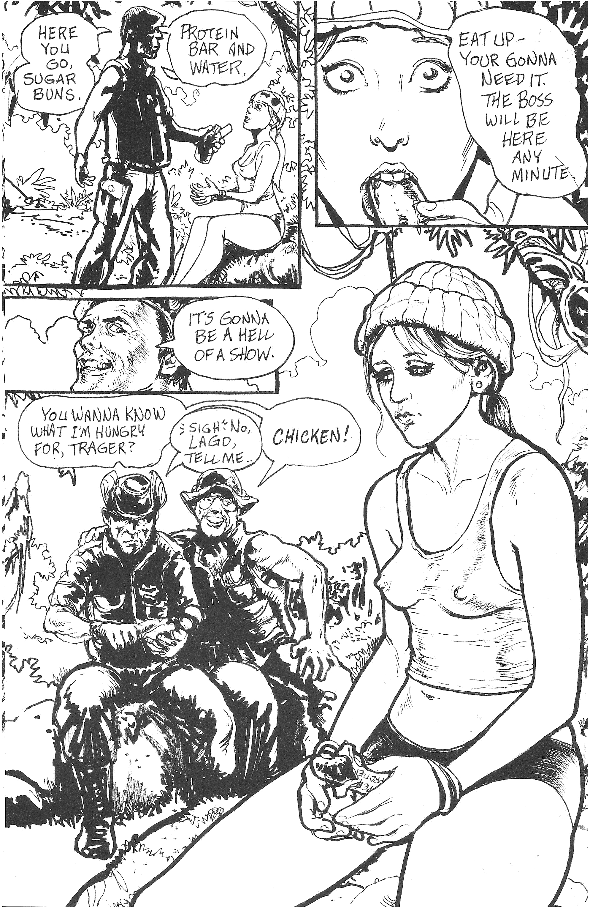 Read online Cavewoman: Raptorella comic -  Issue #1 - 11