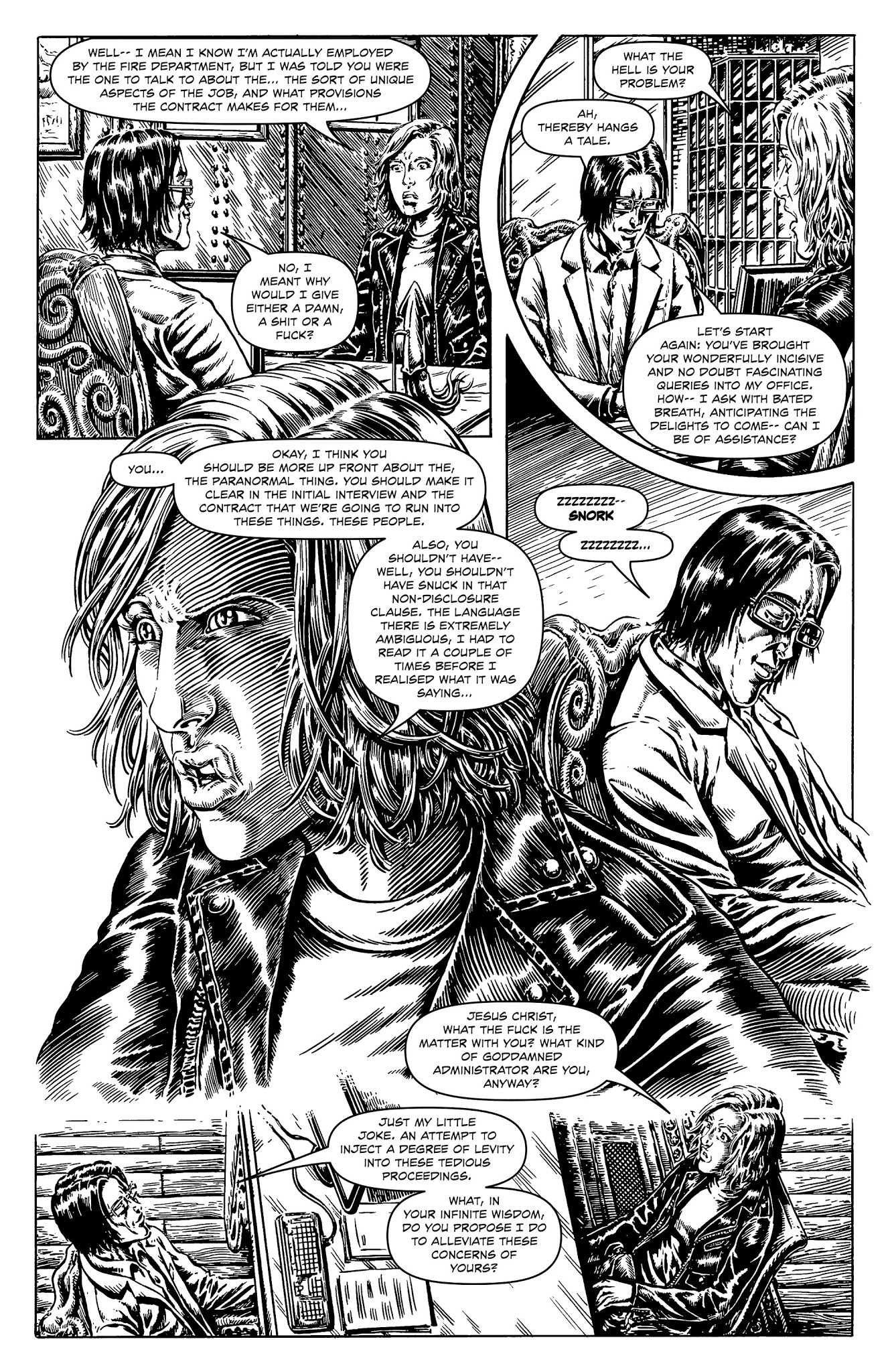 Read online Alan Moore's Cinema Purgatorio comic -  Issue #11 - 18