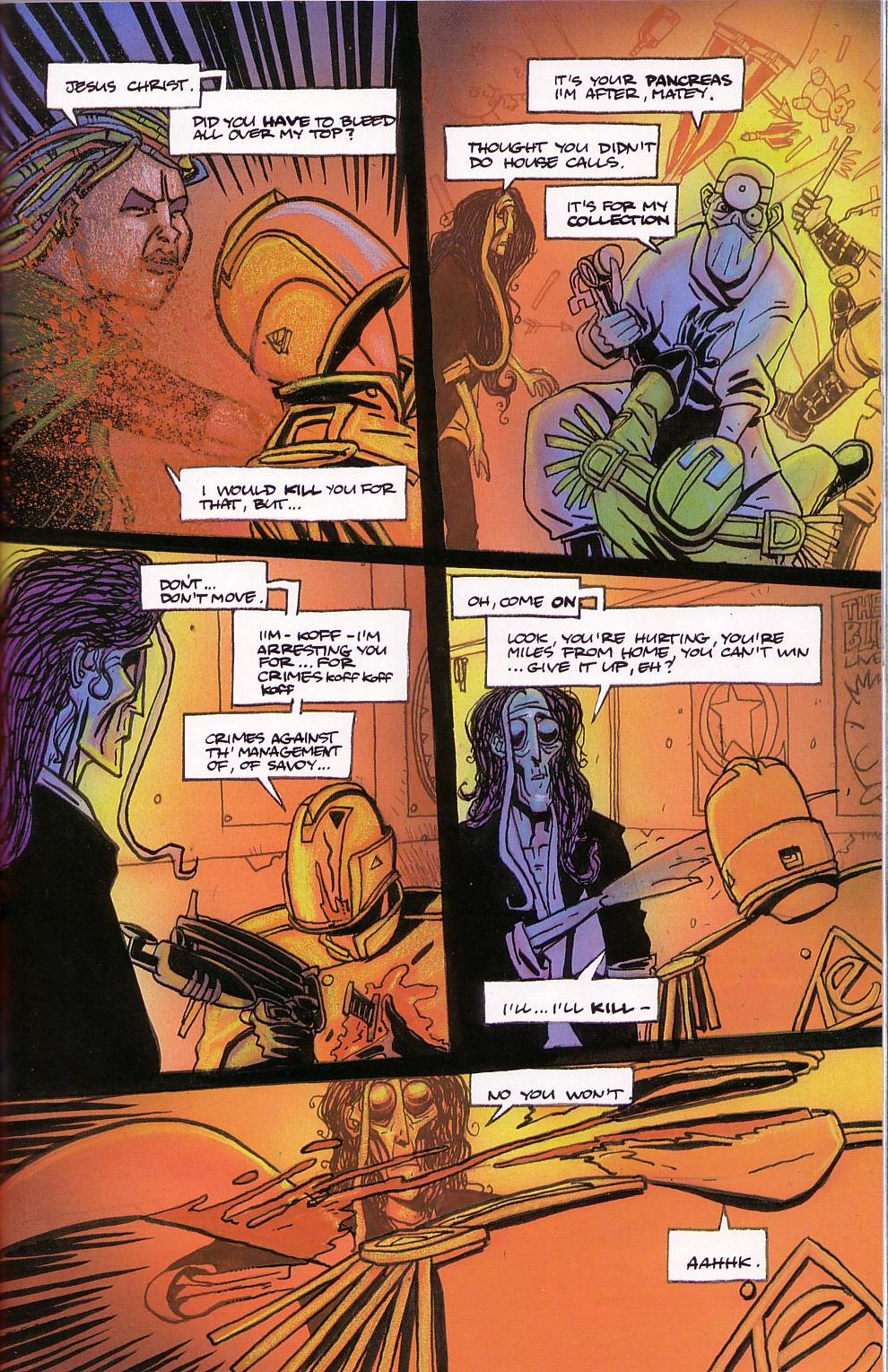 Read online Lazarus Churchyard: The Final Cut comic -  Issue # TPB - 70