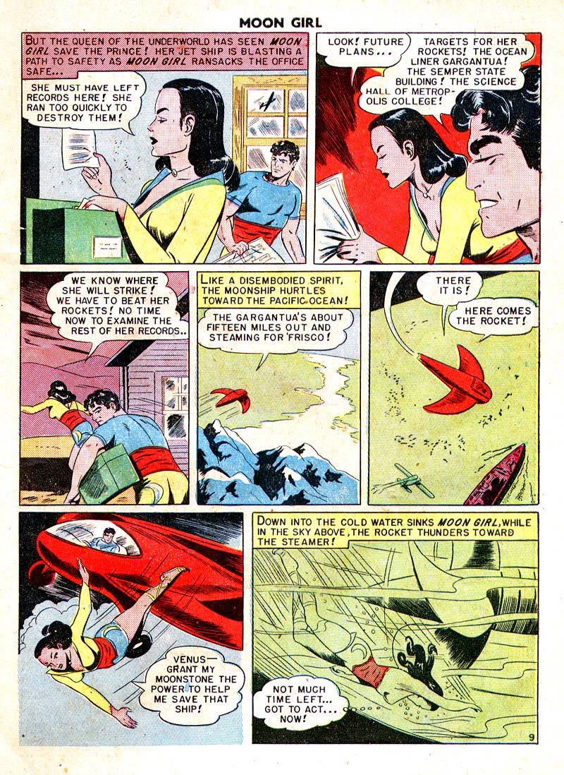 Read online Moon Girl (1947) comic -  Issue #3 - 11