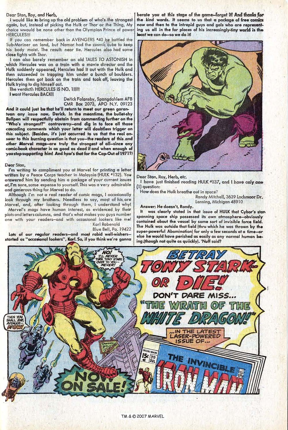 Read online The Incredible Hulk (1968) comic -  Issue #141 - 33