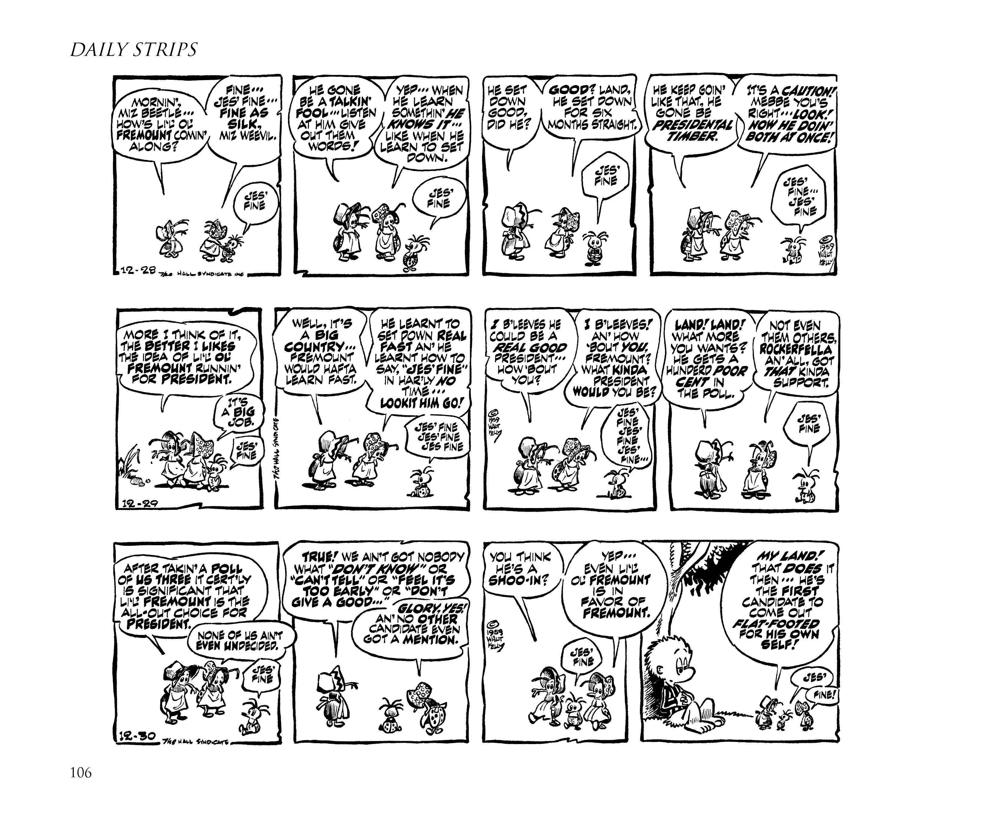 Read online Pogo by Walt Kelly: The Complete Syndicated Comic Strips comic -  Issue # TPB 6 (Part 2) - 16