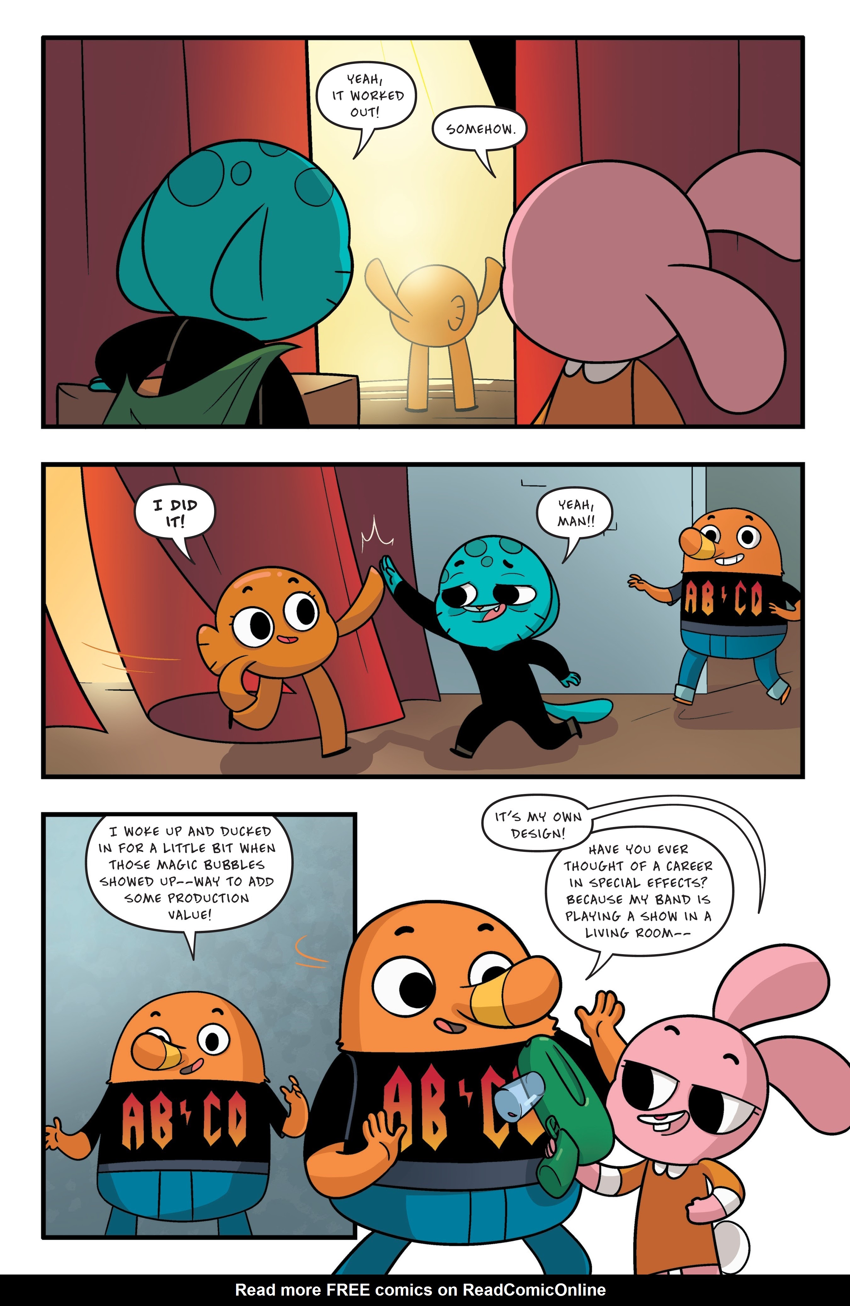 Read online The Amazing World of Gumball: Midsummer Nightmare comic -  Issue # TPB - 139