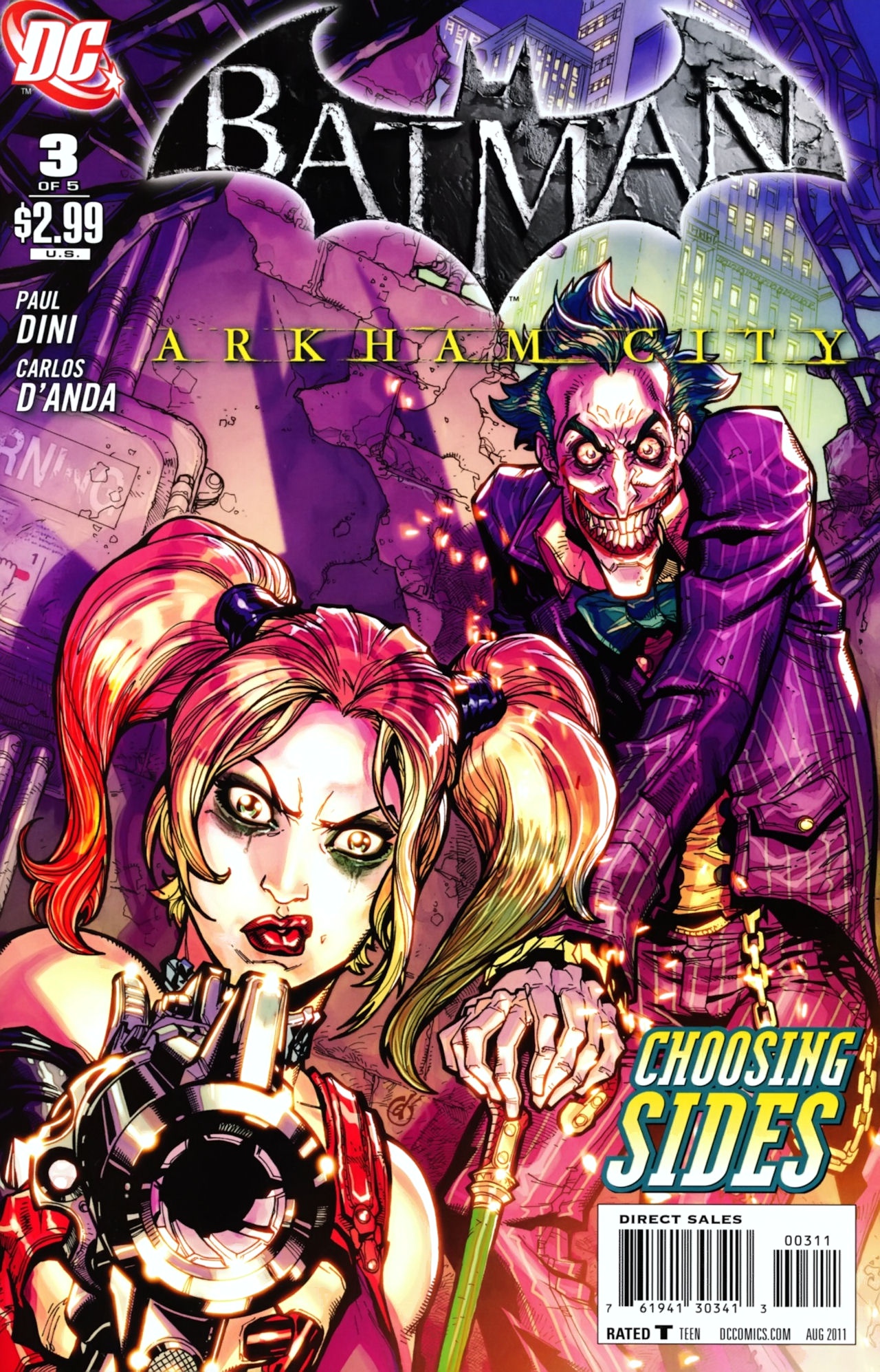 Read online Batman: Arkham City comic -  Issue #3 - 1