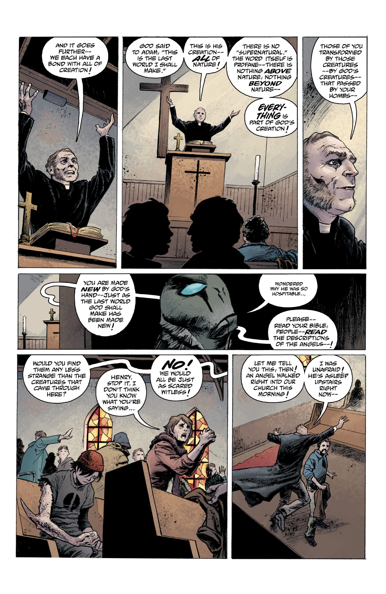 Read online Abe Sapien: Dark and Terrible and The New Race of Man comic -  Issue # TPB - 45