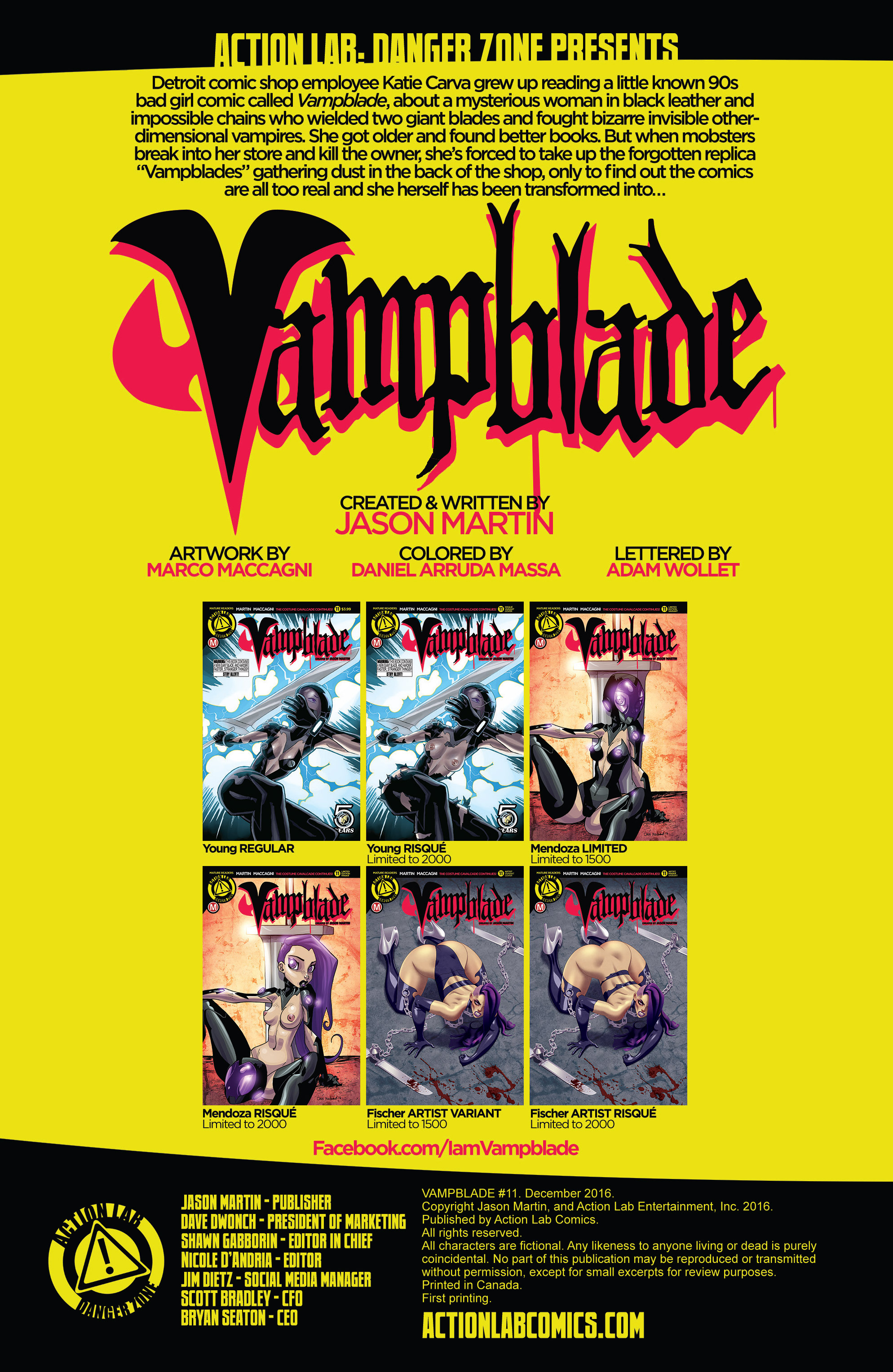 Read online Vampblade comic -  Issue #11 - 2