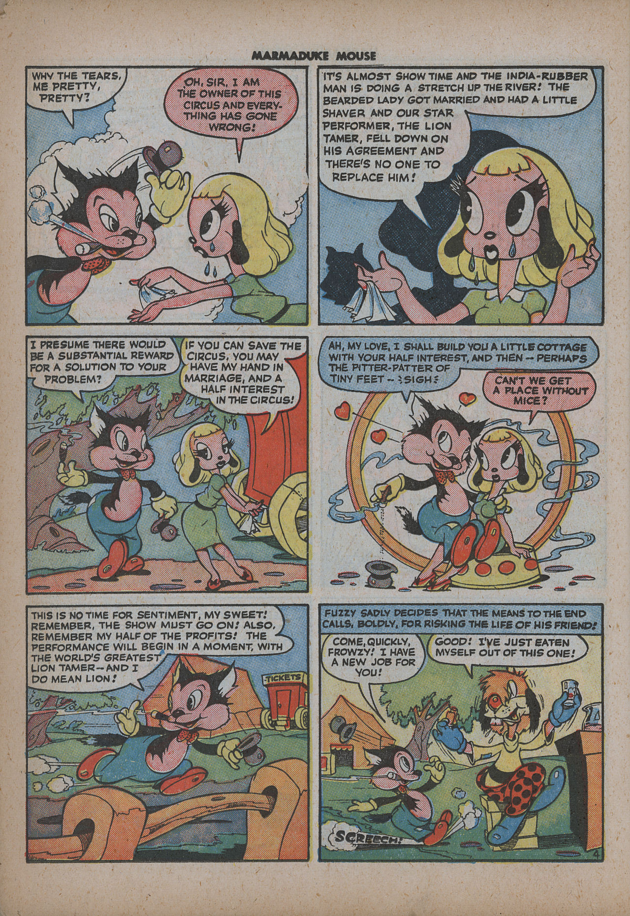 Read online Marmaduke Mouse comic -  Issue #1 - 19